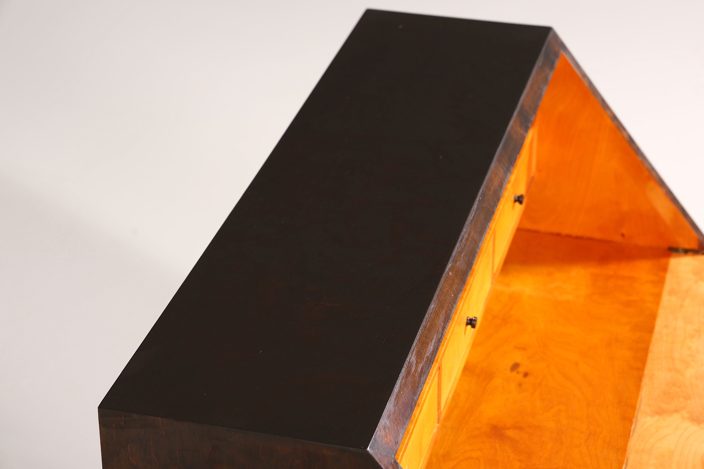 Wunderschöner Sekretär um 1930 echt Holz Büro Kommode Schreibkommode Antik Office Table