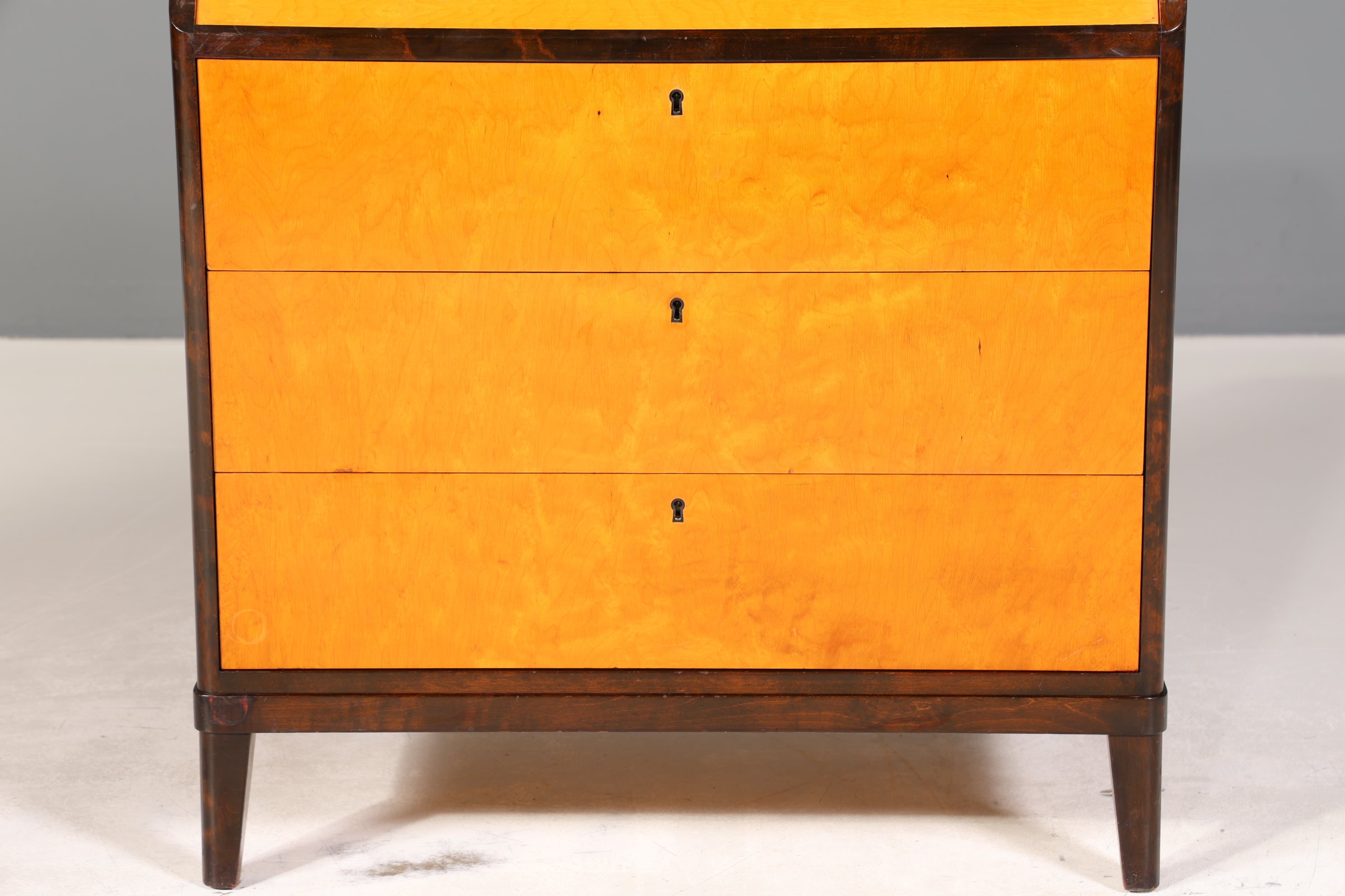 Wunderschöner Sekretär um 1930 echt Holz Büro Kommode Schreibkommode Antik Office Table