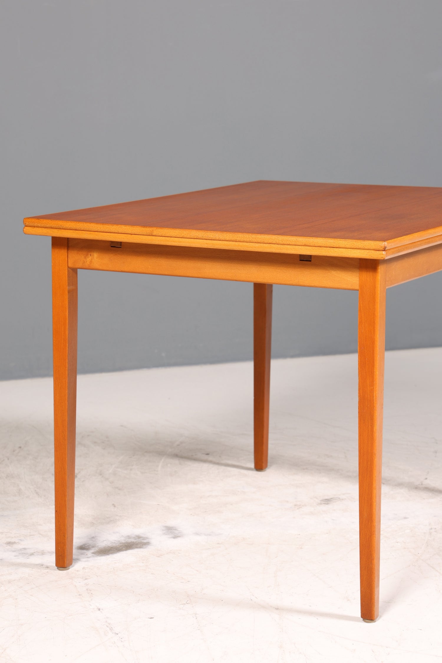 Traumhafter Mid Century Esstisch ausziehbarer Danish Design Teak Holz Küchentisch Esszimmer Tisch