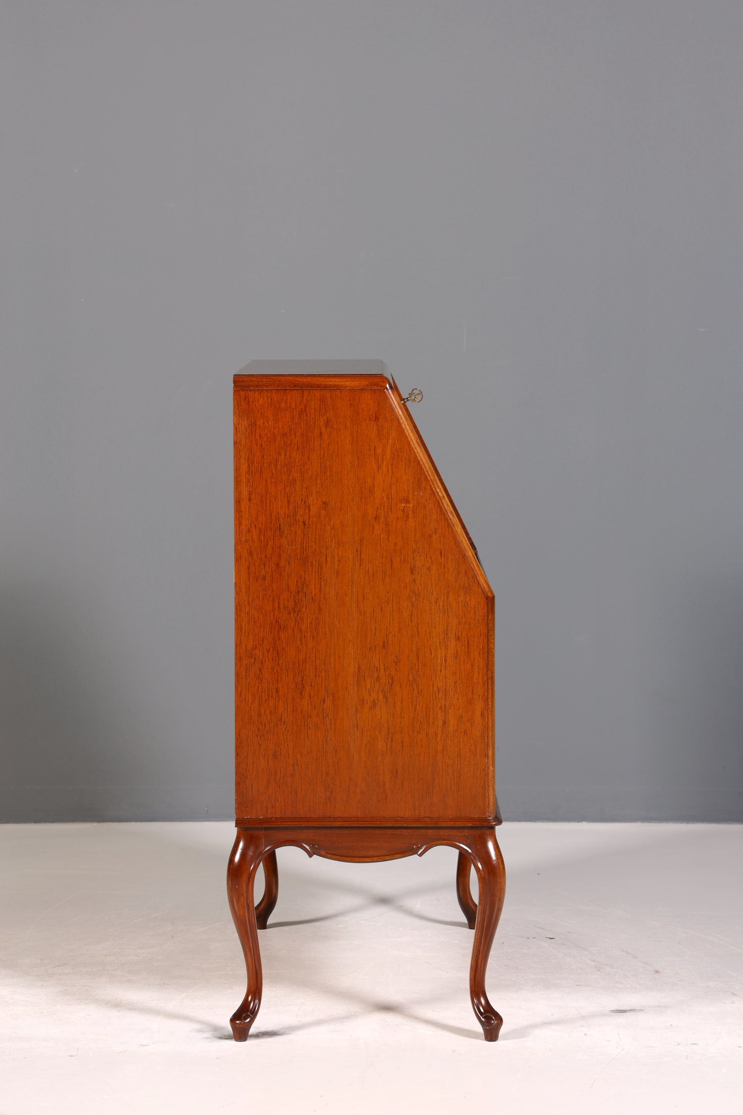 Edler Sekretär Chippendale Stil Antik um 1940 Büro Barock Stil Kommode Schreibkommode