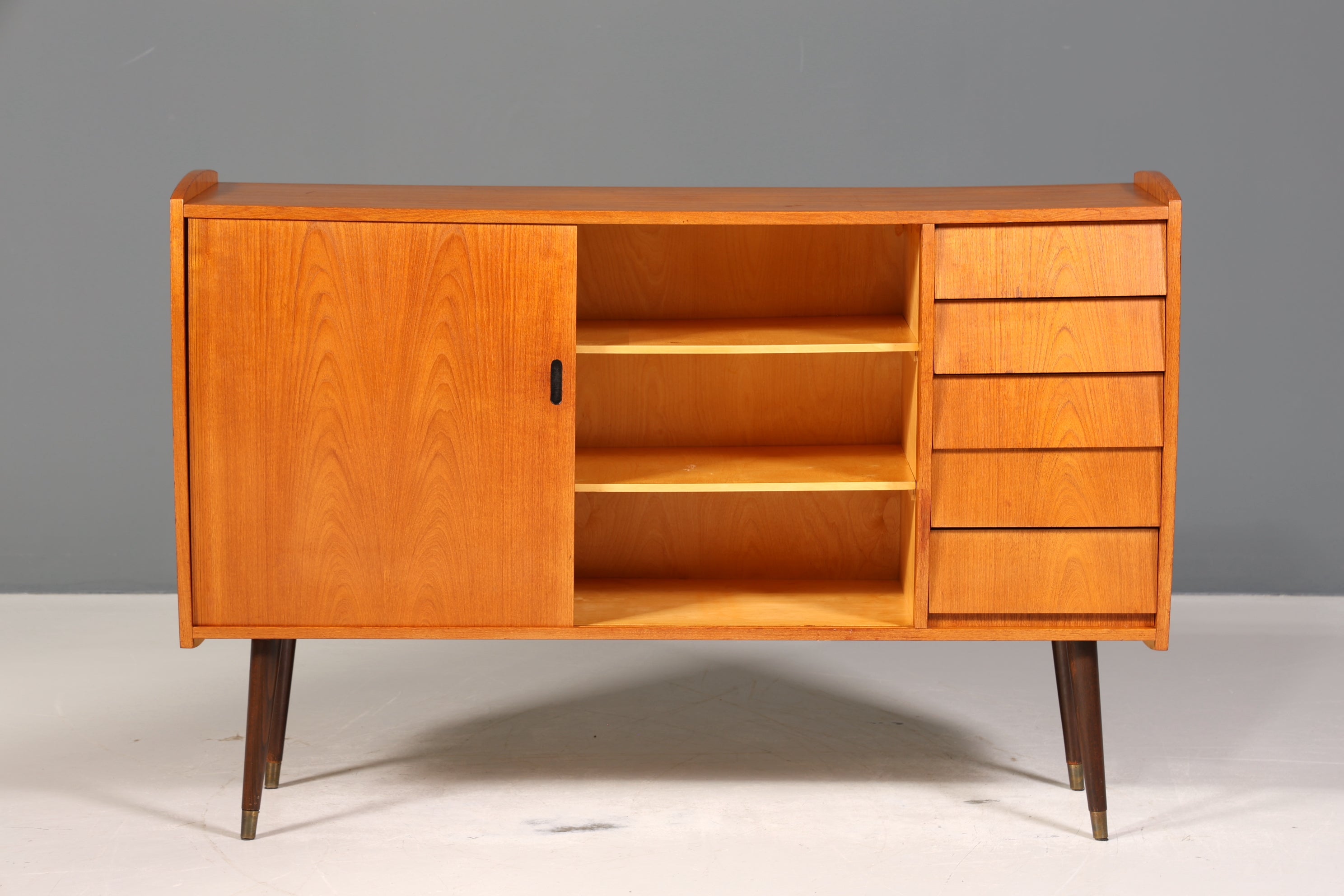 Rarität! Mid Century Schrank "IKEA - Serie Roulette" Vintage Sideboard Highboard 60er Jahre