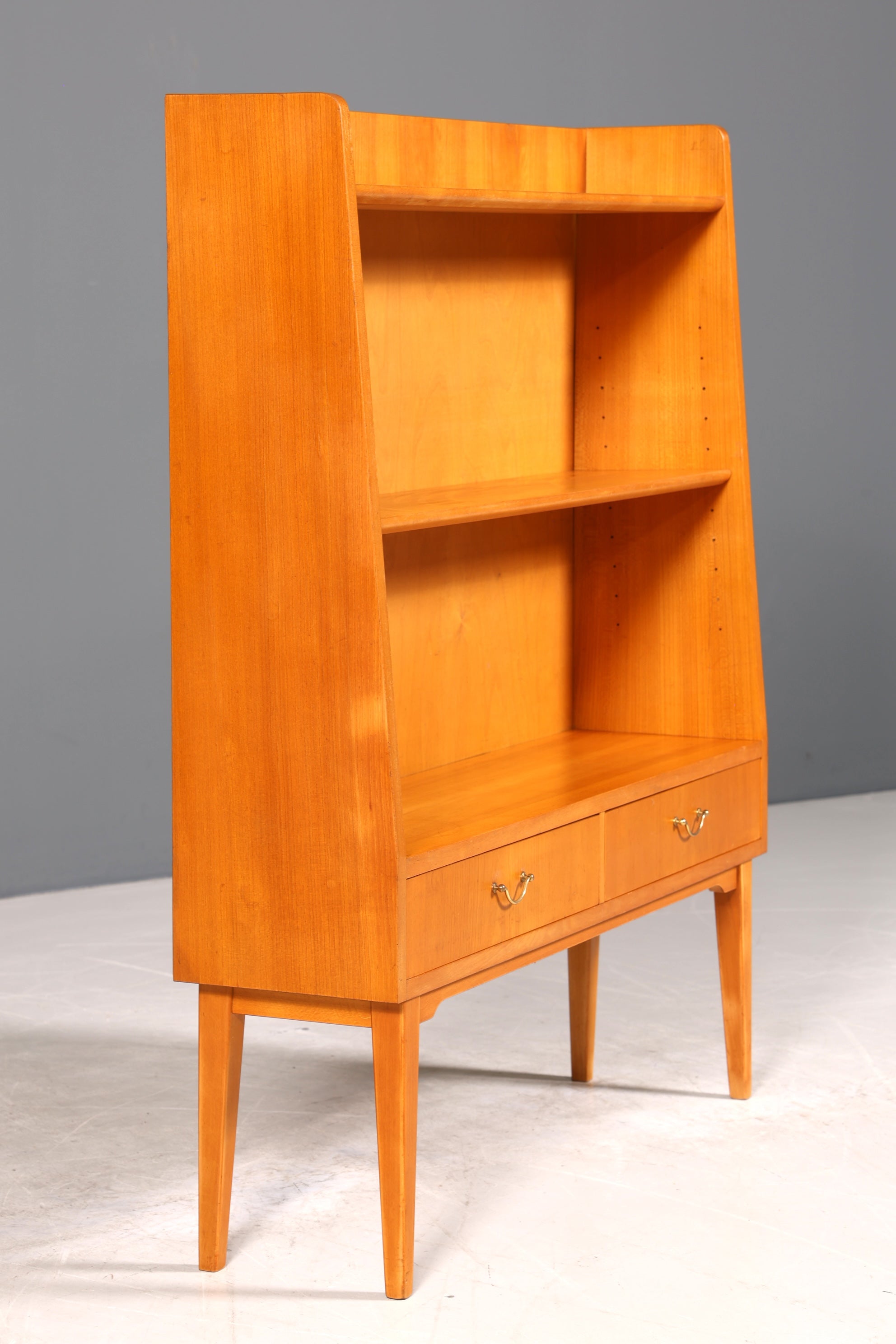 Schlichtes Mid Century Regal Vintage Bücherregal Retro Buchablage 60s Bookshelf