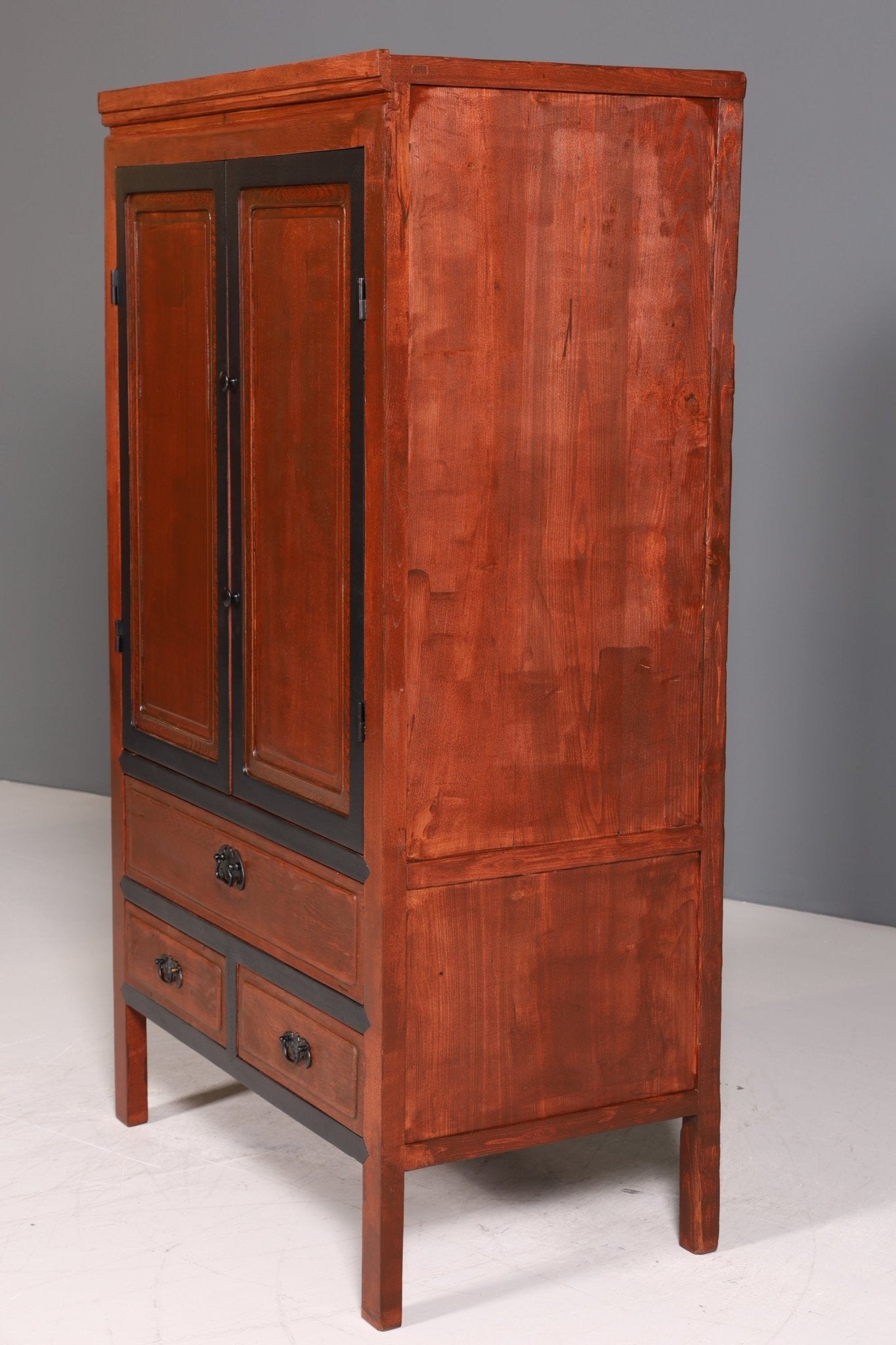 Seltener Chinesischer Schrank China Kommode Asia Wäscheschrank Dielenschrank