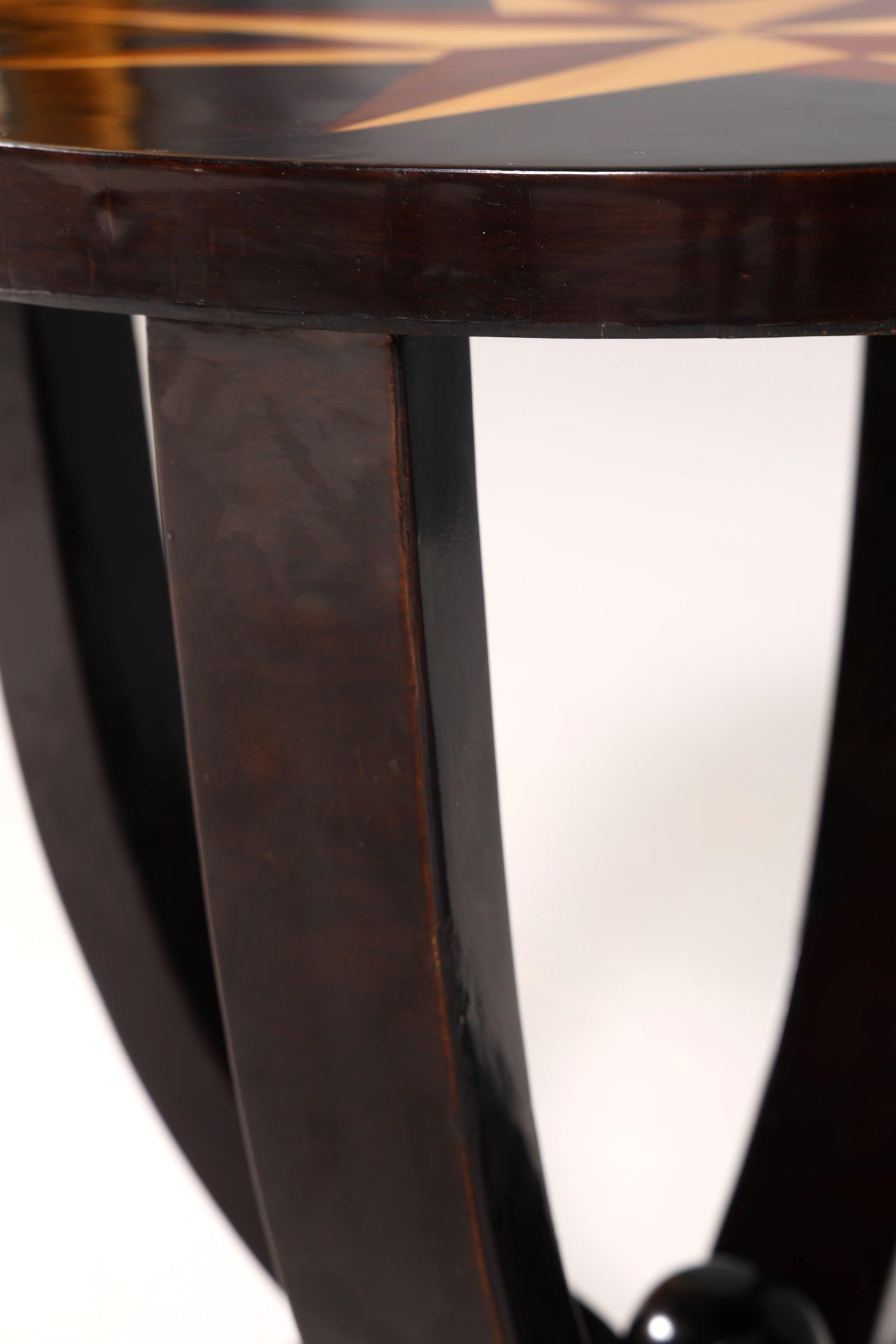 Stilvoller Art Deco Design Tisch Luxus Couchtisch Beistelltisch Stern Ablagetisch