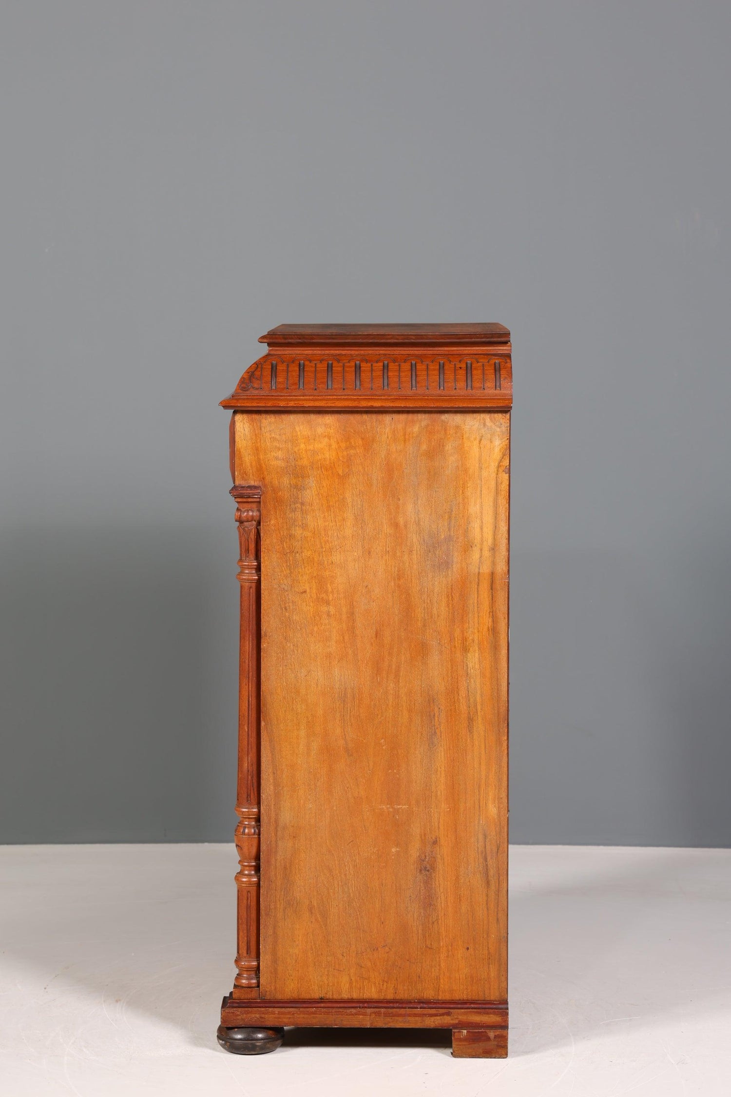 Traumhaftes Gründerzeit Vertiko Jugendstil Schrank Antik Highboard Kommode