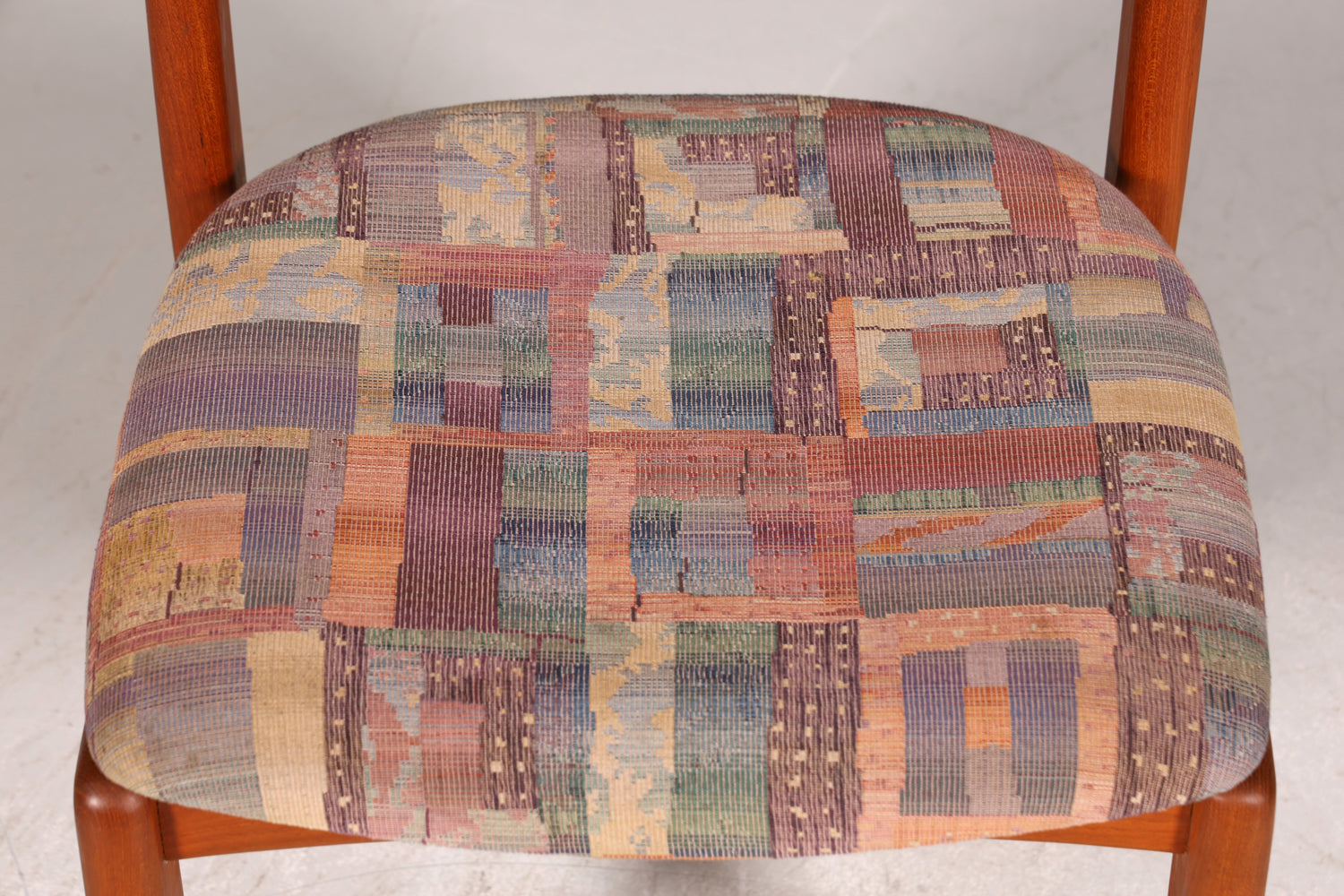 4x Schlichte Mid Century Stühle Retro Stuhlset Danish Design Küchenstühle Teak Holz Esszimmer Stühle