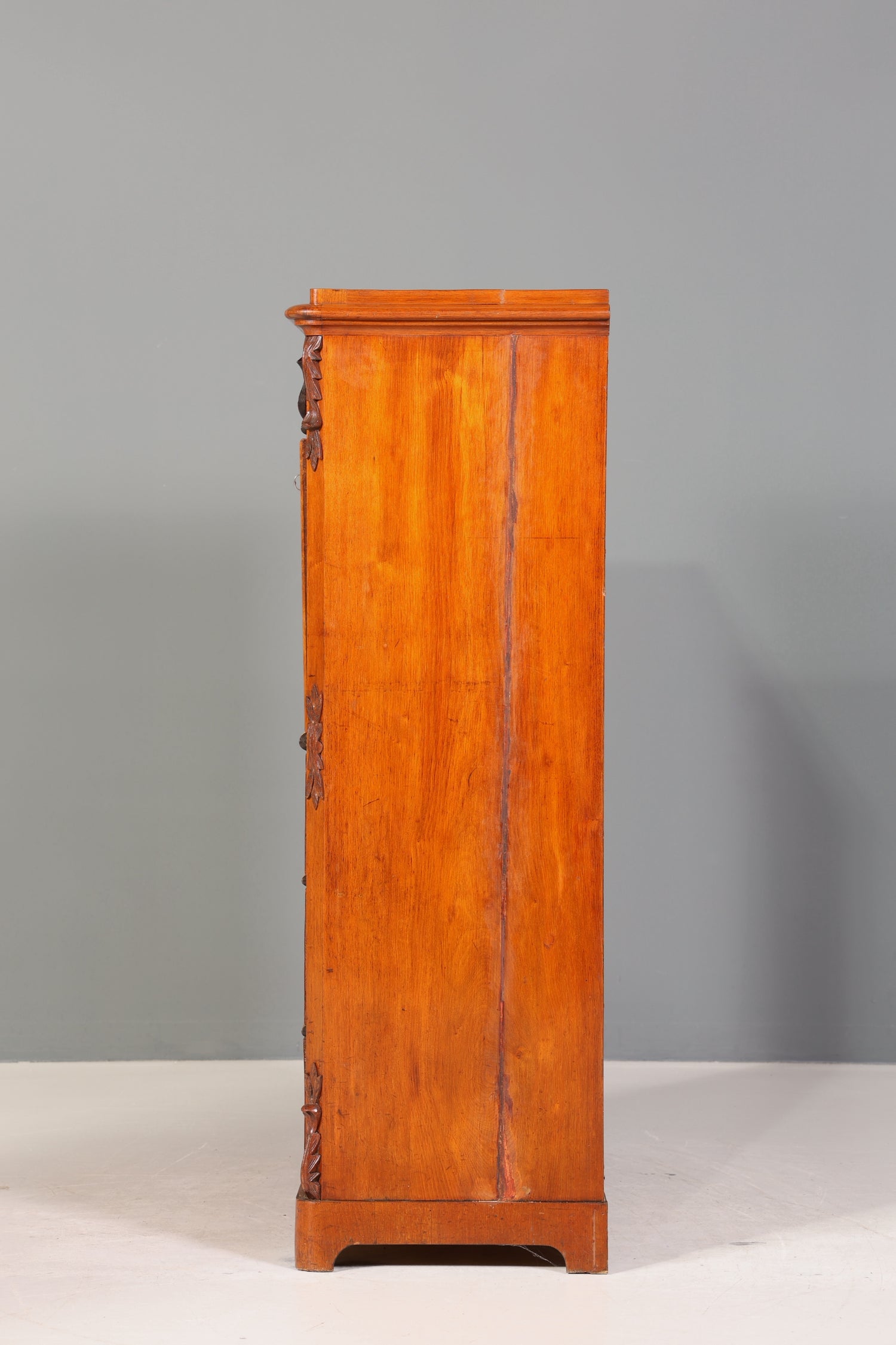 Stilvoller Louis Philippe Sekretär um 1880 Gründerzeit Antik Vertiko Schrank Chiffoniere Schubladenkommode