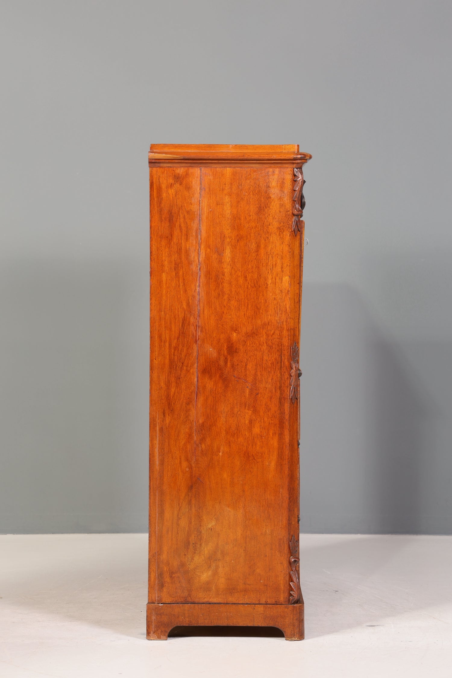 Stilvoller Louis Philippe Sekretär um 1880 Gründerzeit Antik Vertiko Schrank Chiffoniere Schubladenkommode