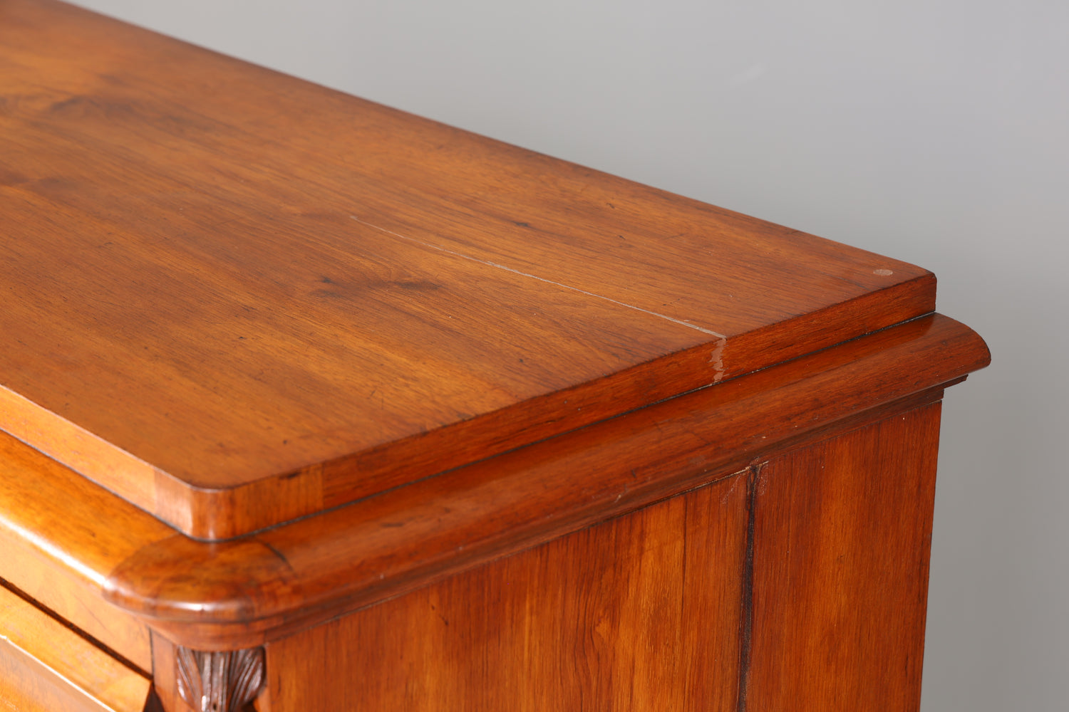 Stilvoller Louis Philippe Sekretär um 1880 Gründerzeit Antik Vertiko Schrank Chiffoniere Schubladenkommode