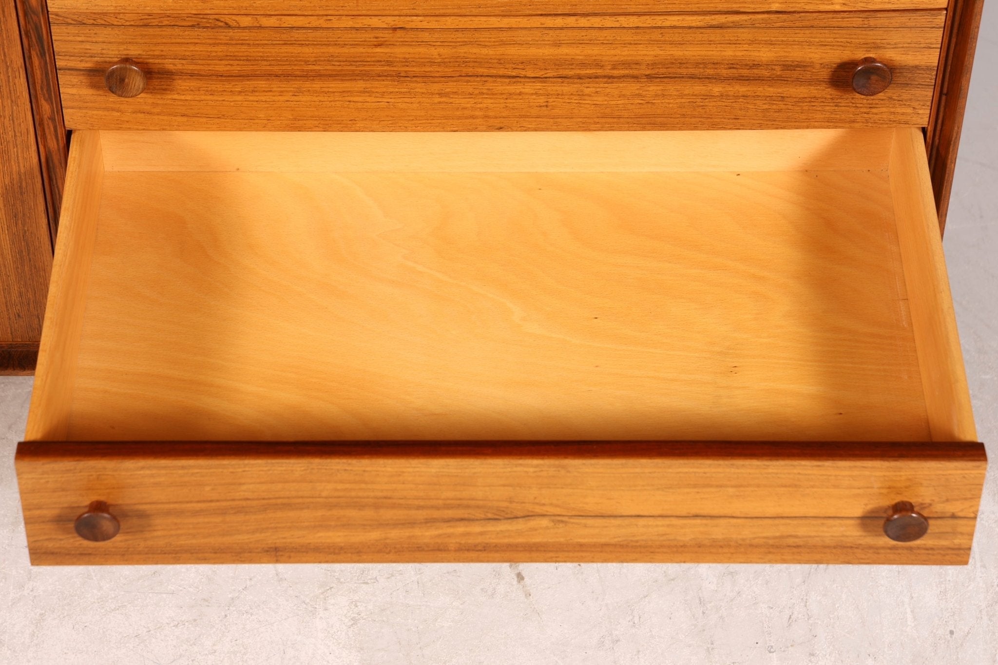 Traumhaftes Mid Century Palisander Regal Vintage Bücherregal 60s Schrank Kommode Buchablage
