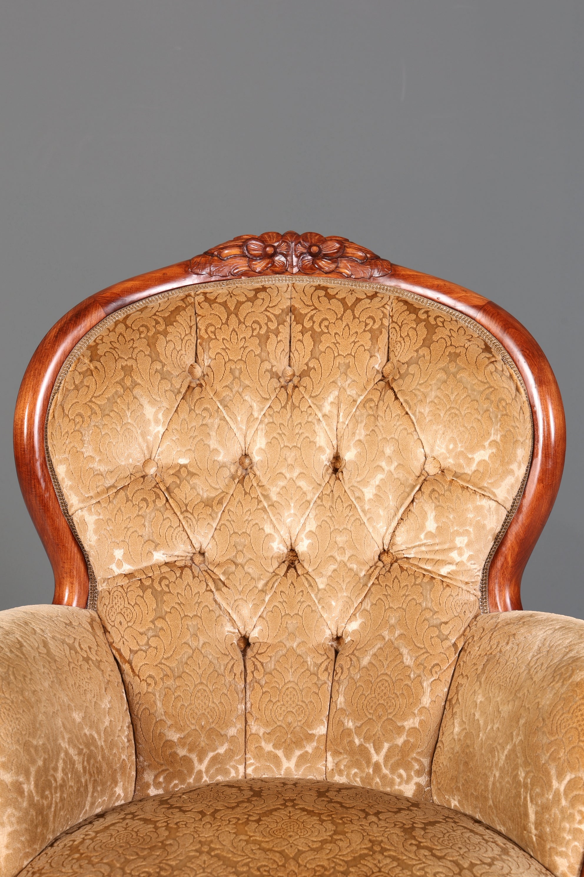 Edler Sessel im Louis Philippe Stil 60s "Bergère" Barock Stil Sessel Lounge Sessel 2 von 2
