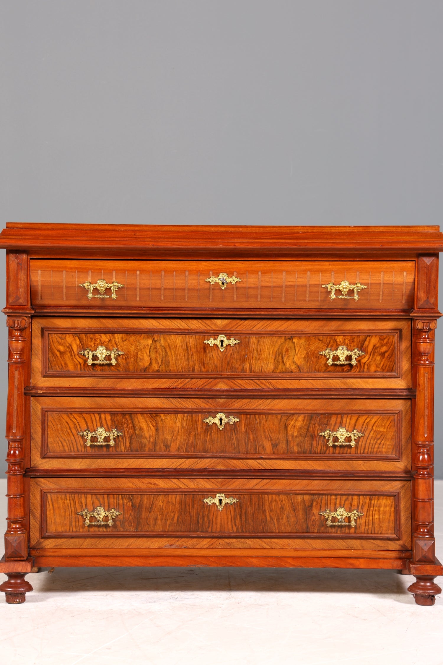 Traumhafte Gründerzeit Kommode Jugendstil Antik Sideboard Schubladenkommode