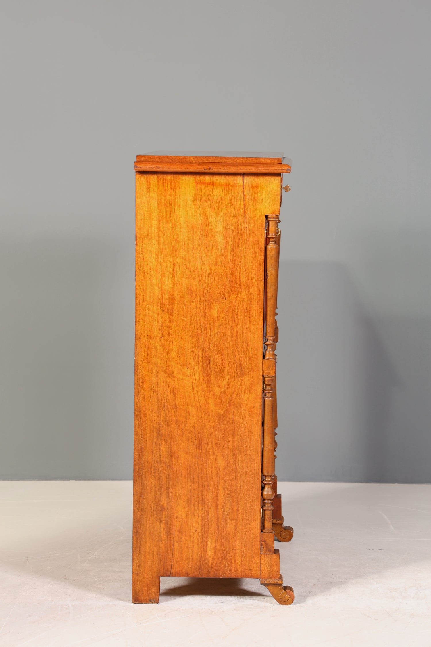 Edler Gründerzeit Sekretär Vertiko Highboard Jugendstil Kommode Schrank um 1880