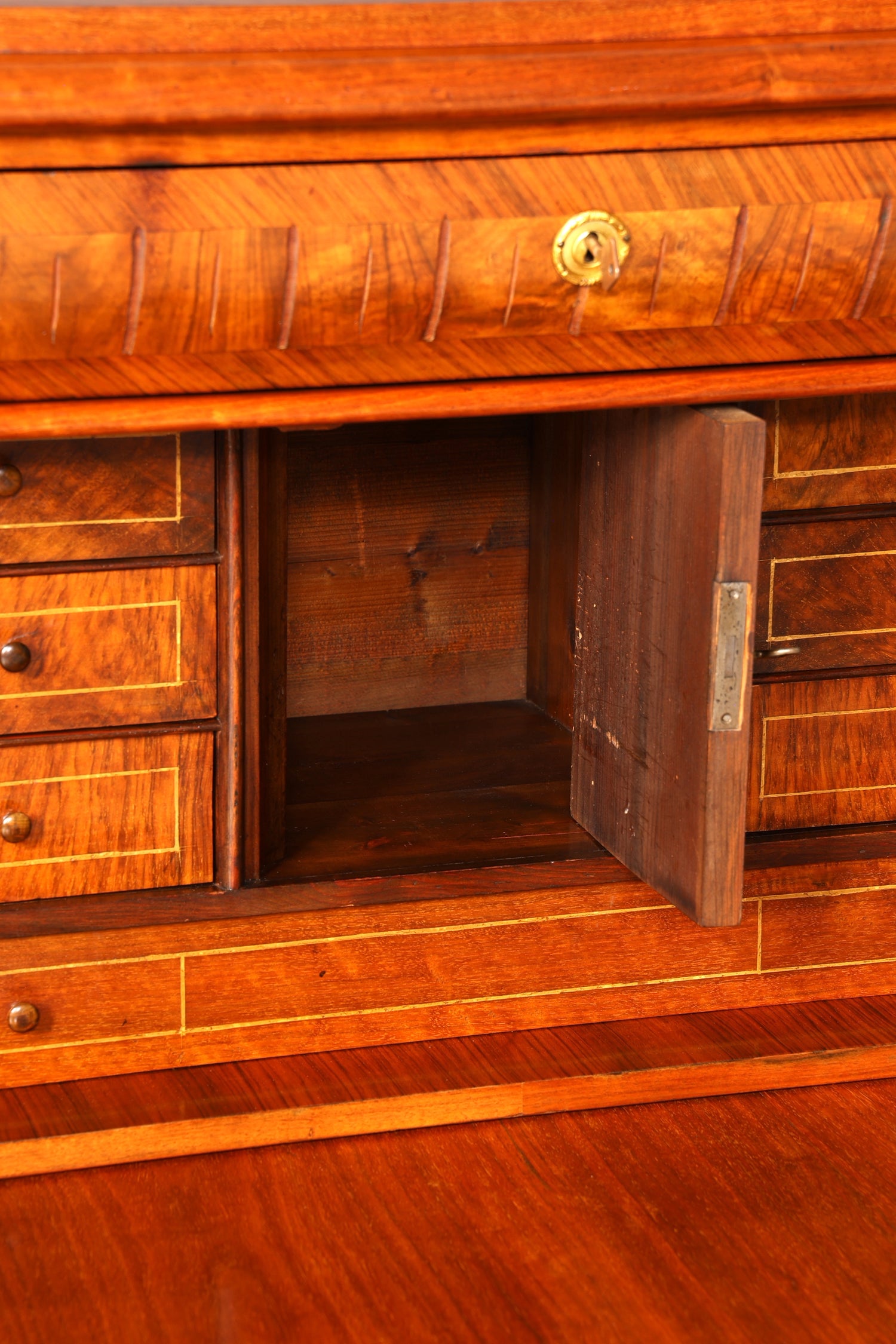 Edler Gründerzeit Sekretär Vertiko Highboard Jugendstil Kommode Schrank um 1880