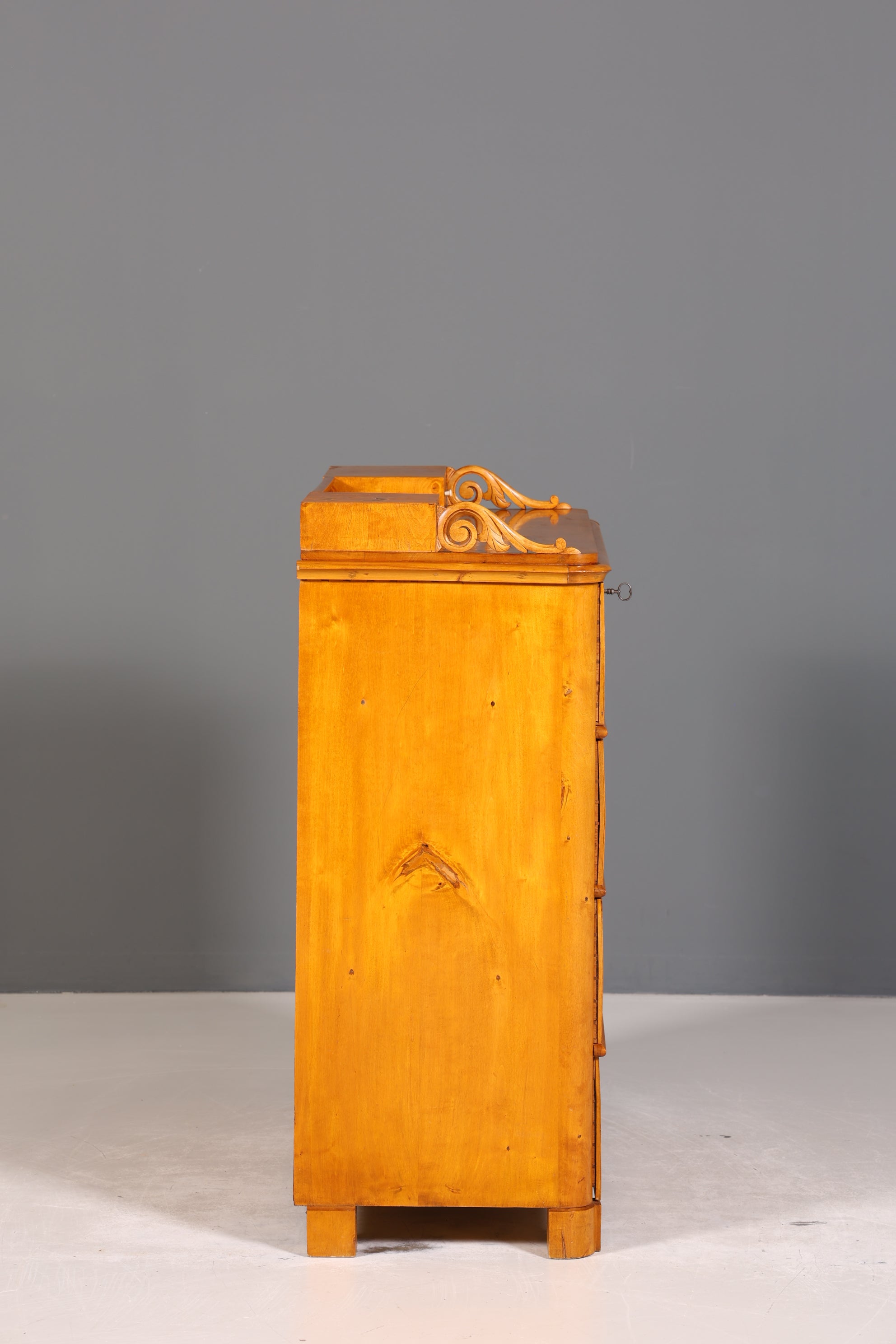 Wunderschöne Original Biedermeier Kommode Antik um 1880 Schubladenkommode Vertiko