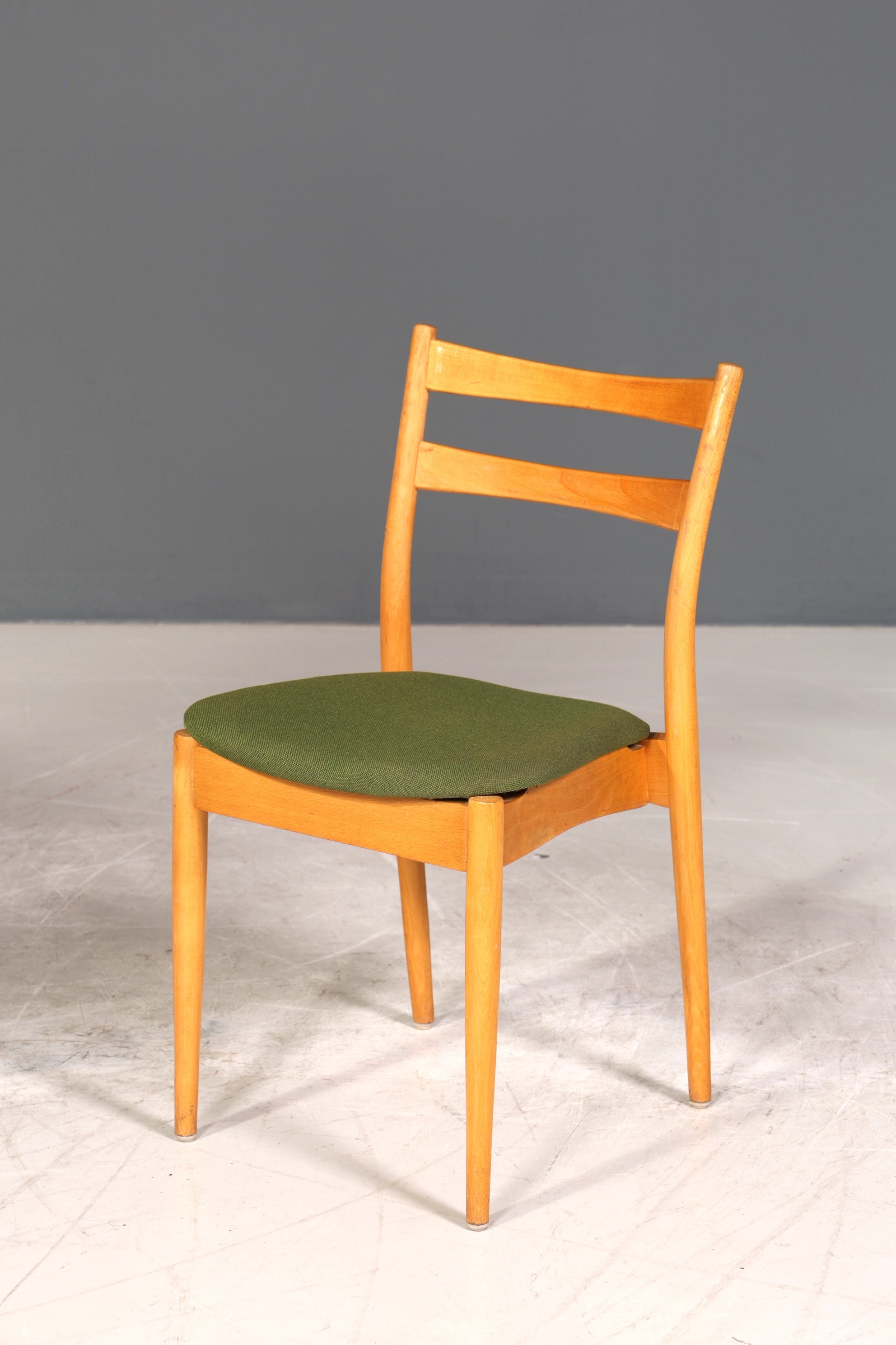 6x Schlichte Mid Century Stühle Retro Stuhlset Danish Design Küchenstühle Esszimmer Stühle