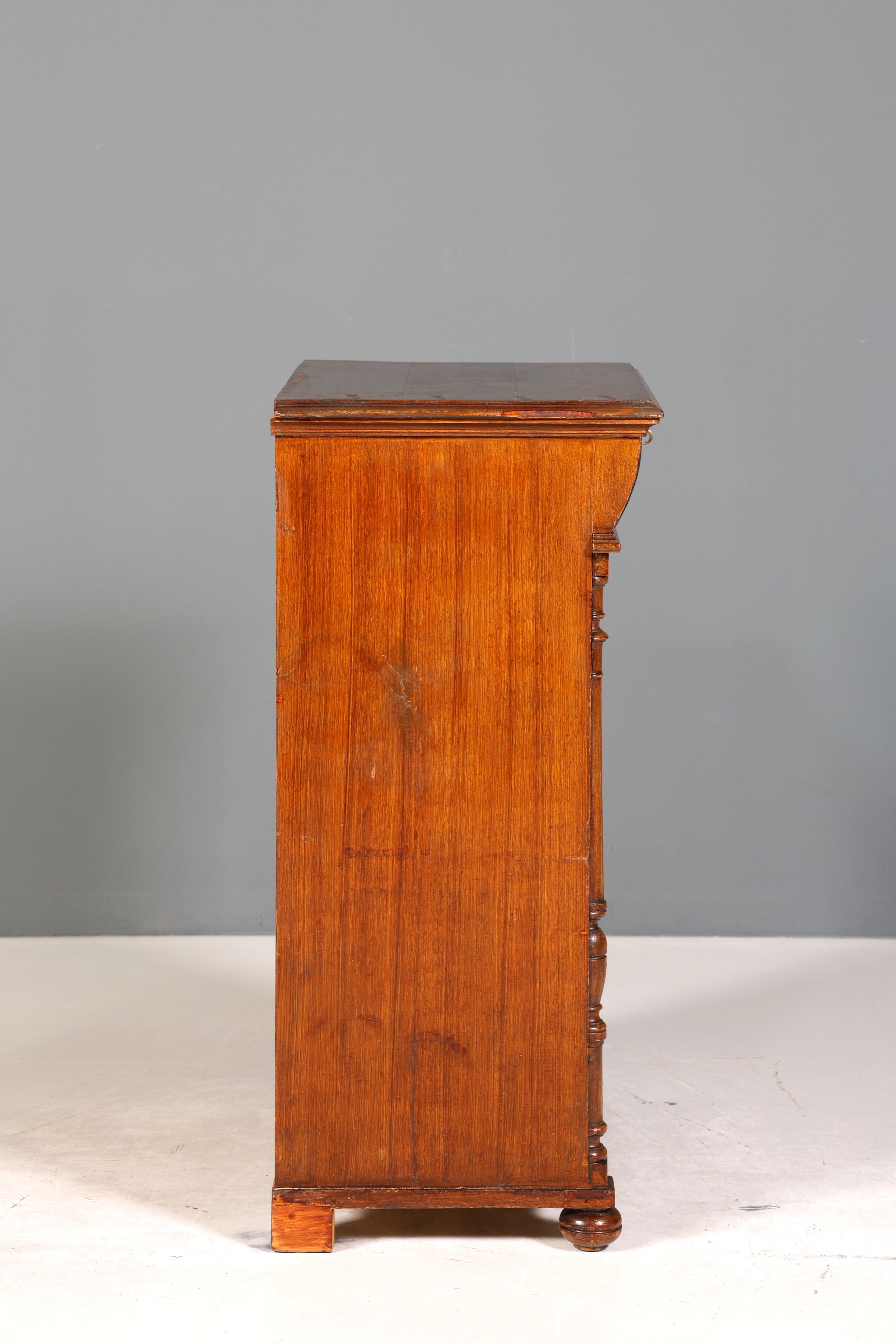 Wunderschönes Gründerzeit Vertiko Louis Philippe Kommode um 1880 Schubladenkommode