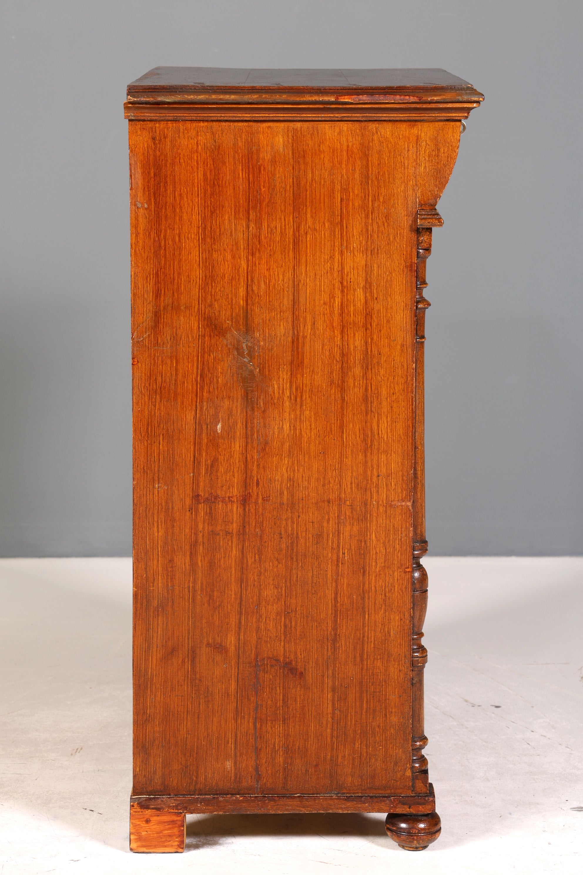 Wunderschönes Gründerzeit Vertiko Louis Philippe Kommode um 1880 Schubladenkommode