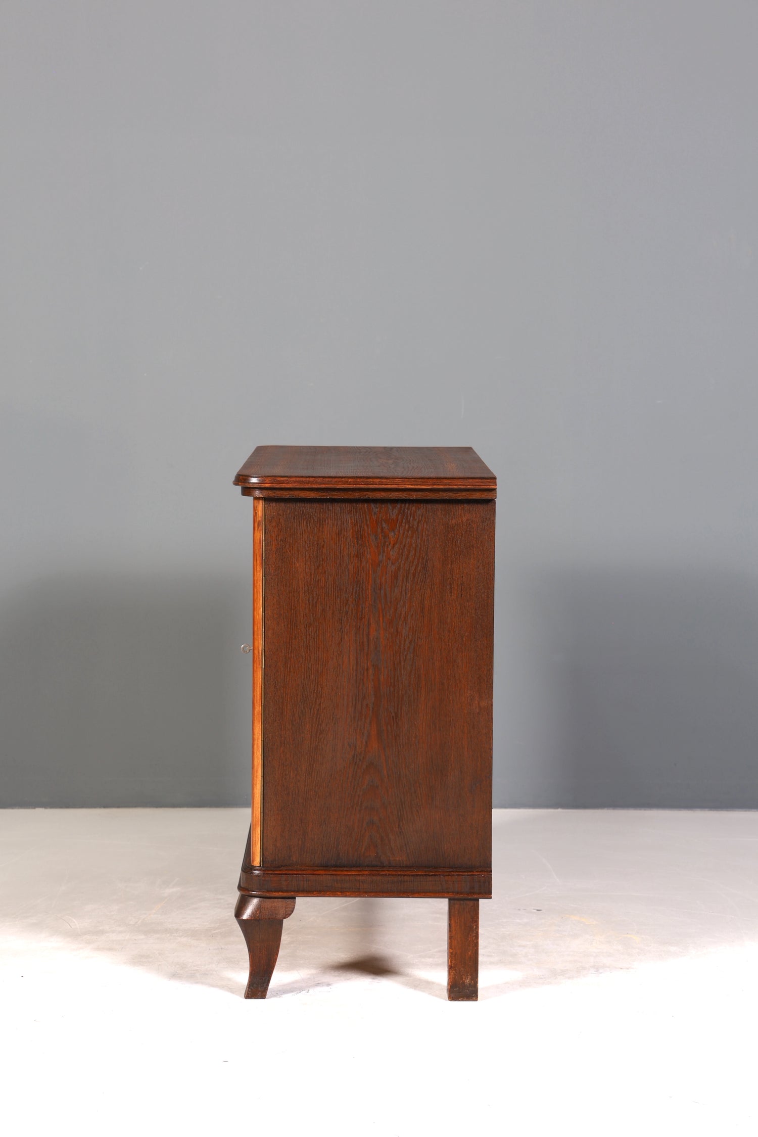 Wunderschöner Art Deco Stil Schrank um 1940 Sideboard Kommode Regal