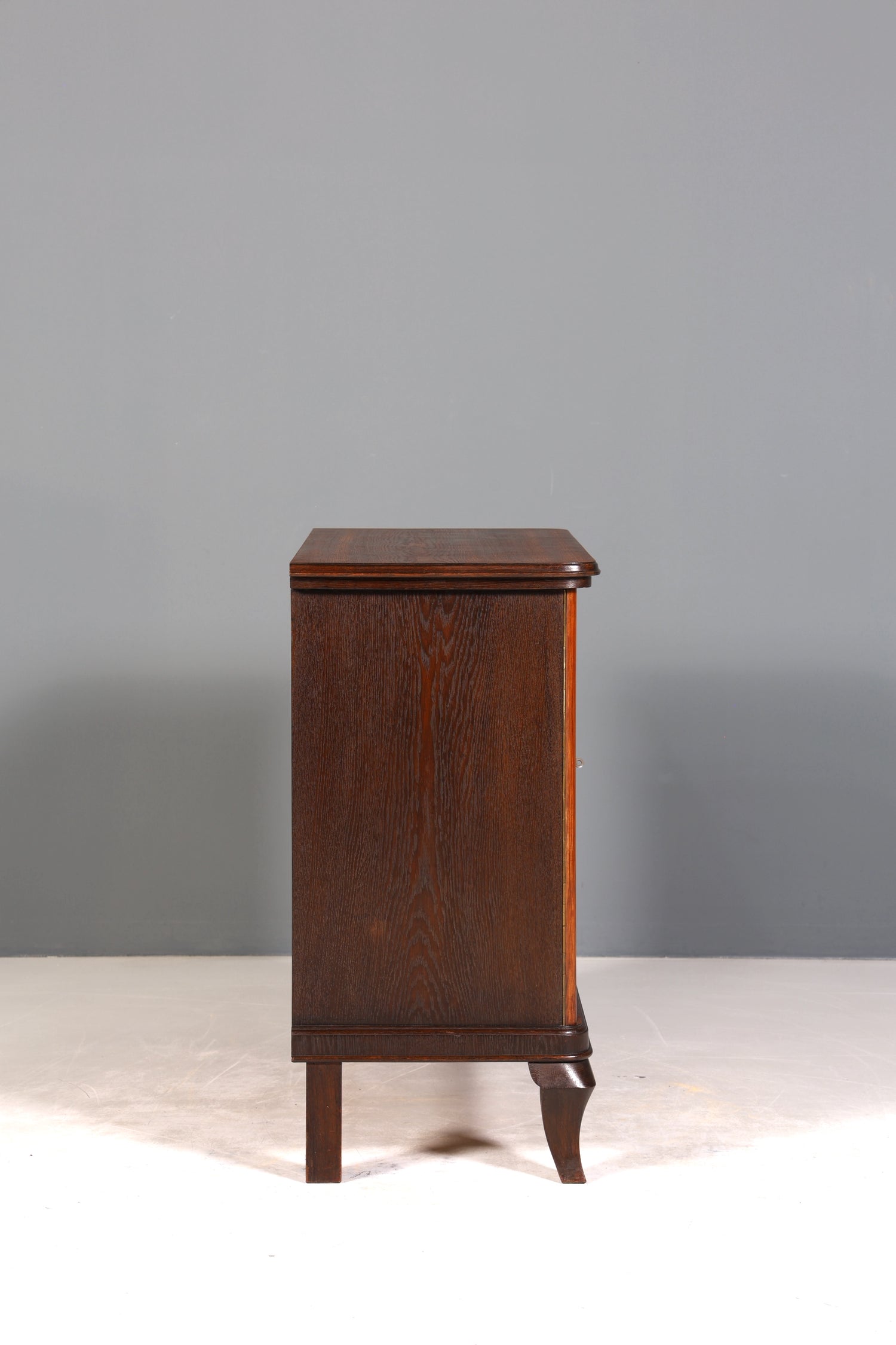 Wunderschöner Art Deco Stil Schrank um 1940 Sideboard Kommode Regal