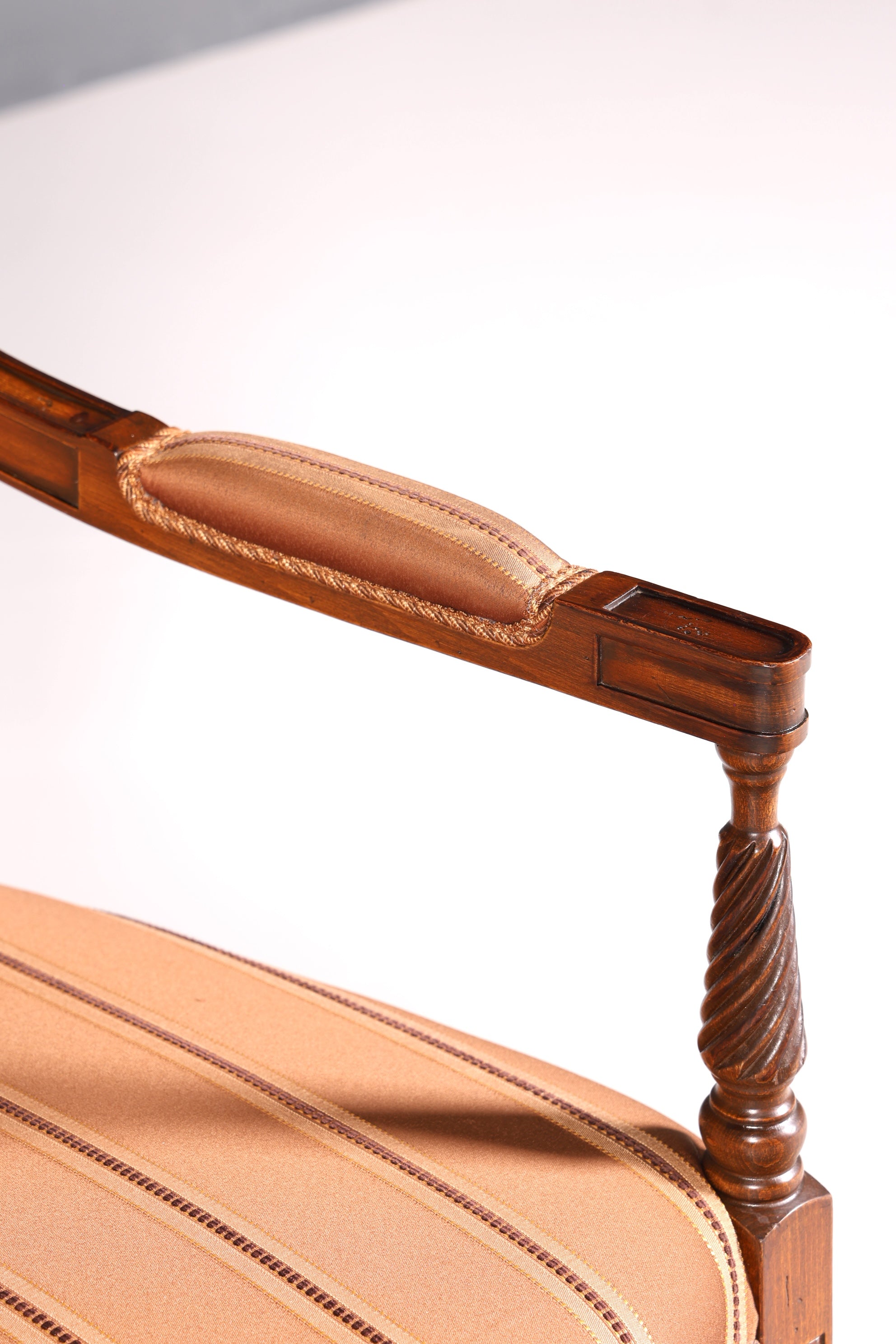 Wunderschöner Selva Stuhl Sekretär Armlehnen Stuhl Borghese Antik Stil Stuhl