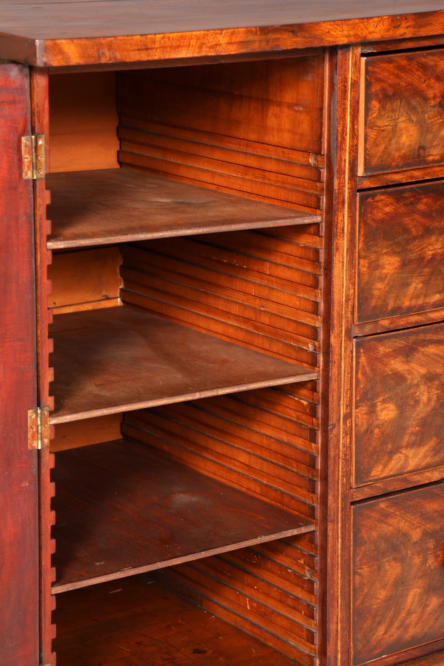 Wunderschöne Englische Kommode echt Holz Antik Biedermeier Schubladenkommoden