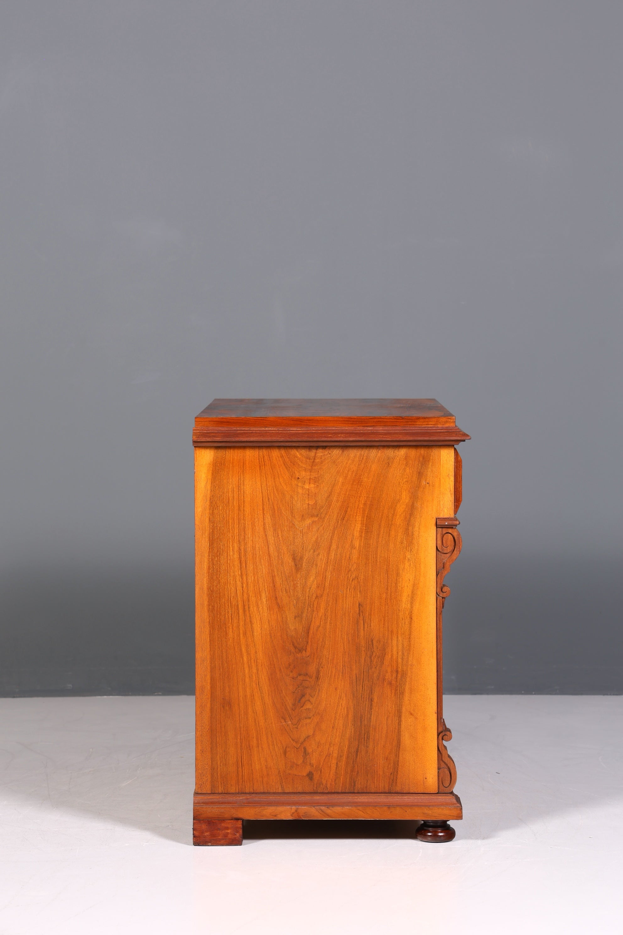 F227 Finish cm Wunderschöne Gründerzeit Kommode Jugendstil Antik Sideboard Schubladenkommode Wäschekommode