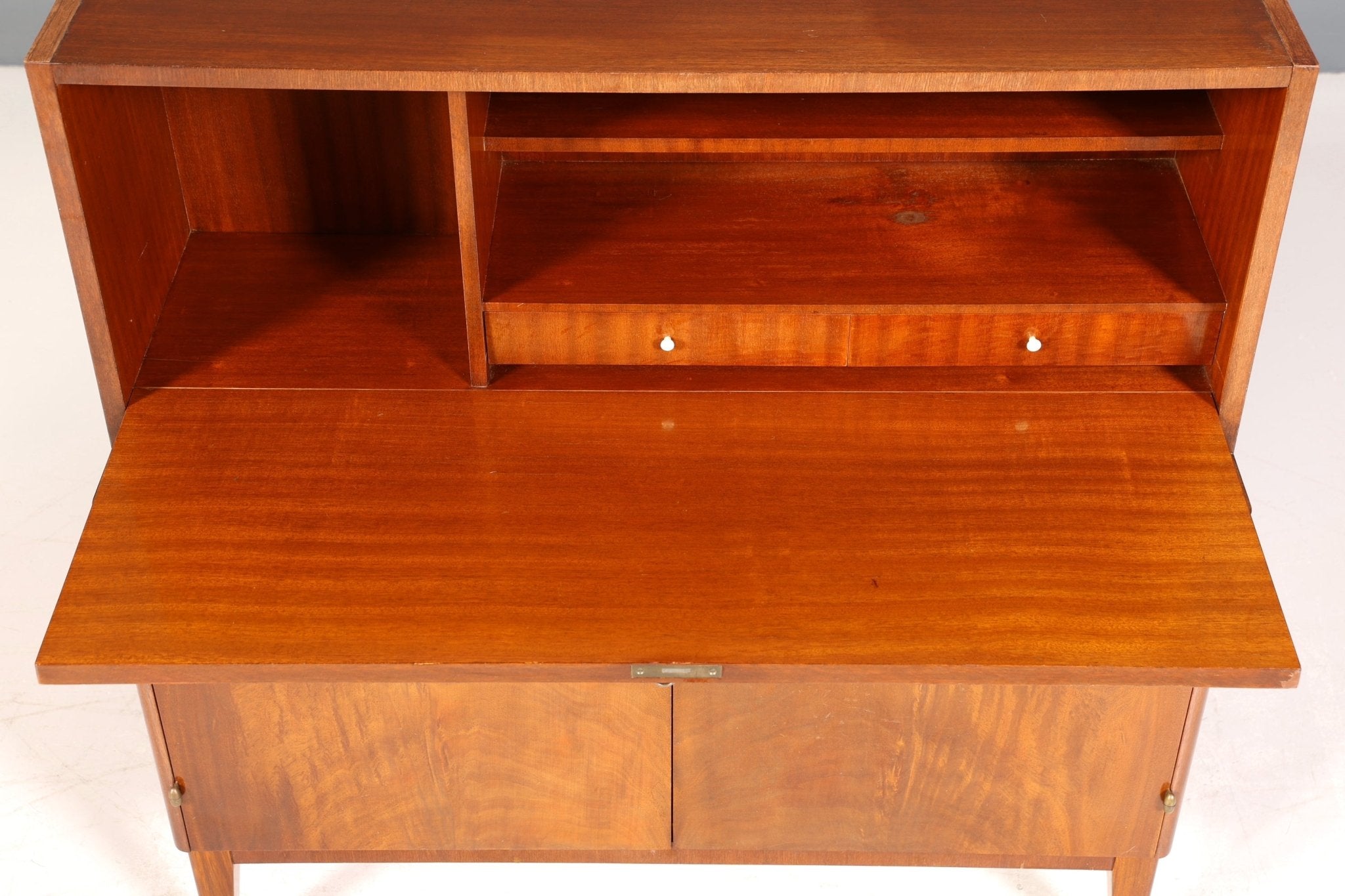 Traumhafter Mid Century Schrank Retro Bücherregal Vintage Barschrank Regal Sekretär 60er Jahre