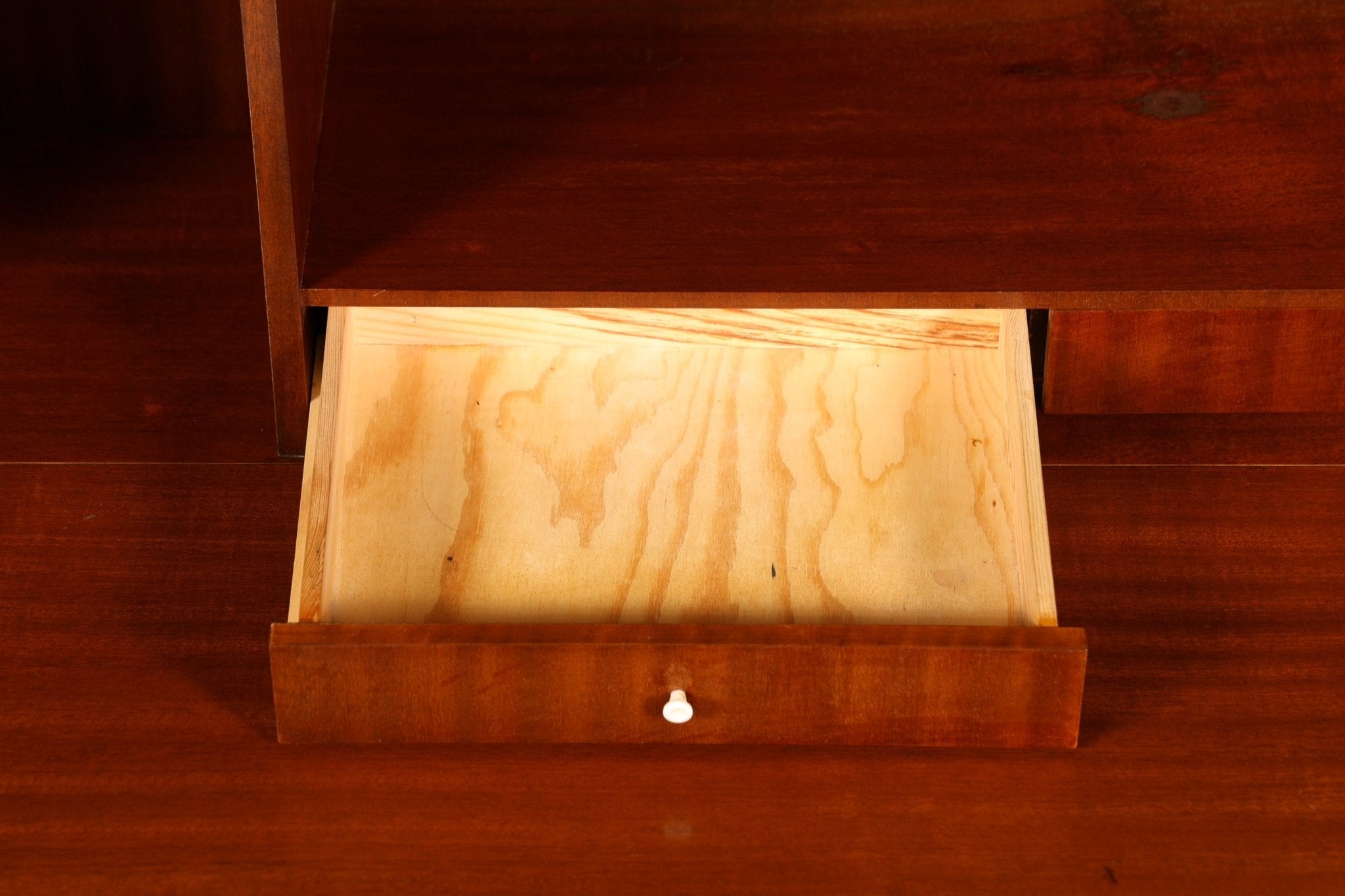 Traumhafter Mid Century Schrank Retro Bücherregal Vintage Barschrank Regal Sekretär 60er Jahre