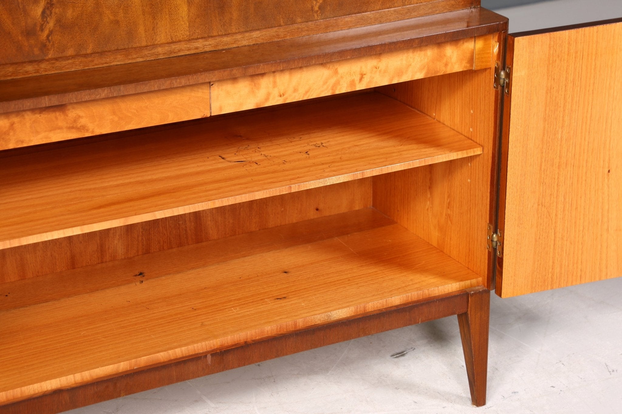 Traumhafter Mid Century Schrank Retro Bücherregal Vintage Barschrank Regal Sekretär 60er Jahre