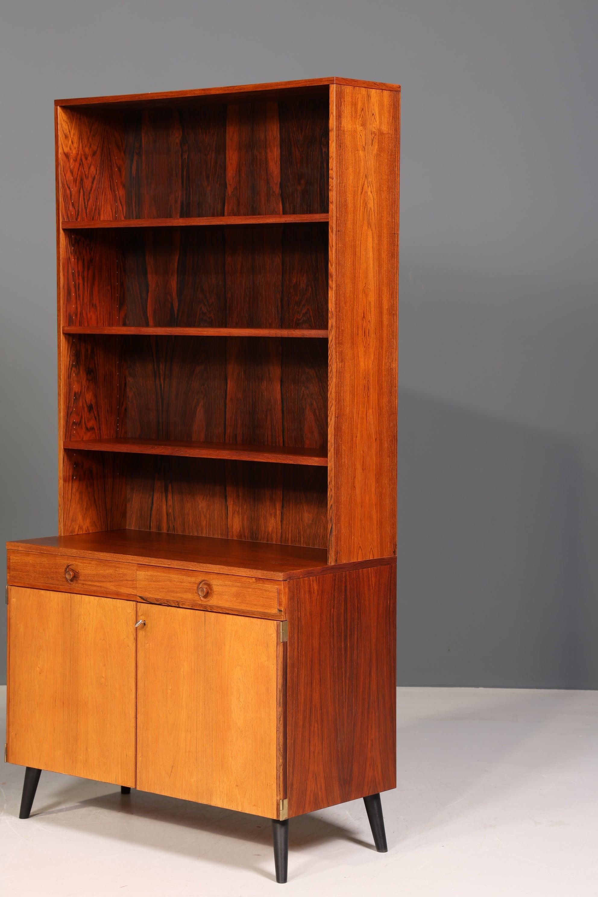 Original Bodafors "Bertil Fridhagen" Regal Palisander Holz Schrank Bücherregal Kommode Bücherschrank 60s 1 von 2