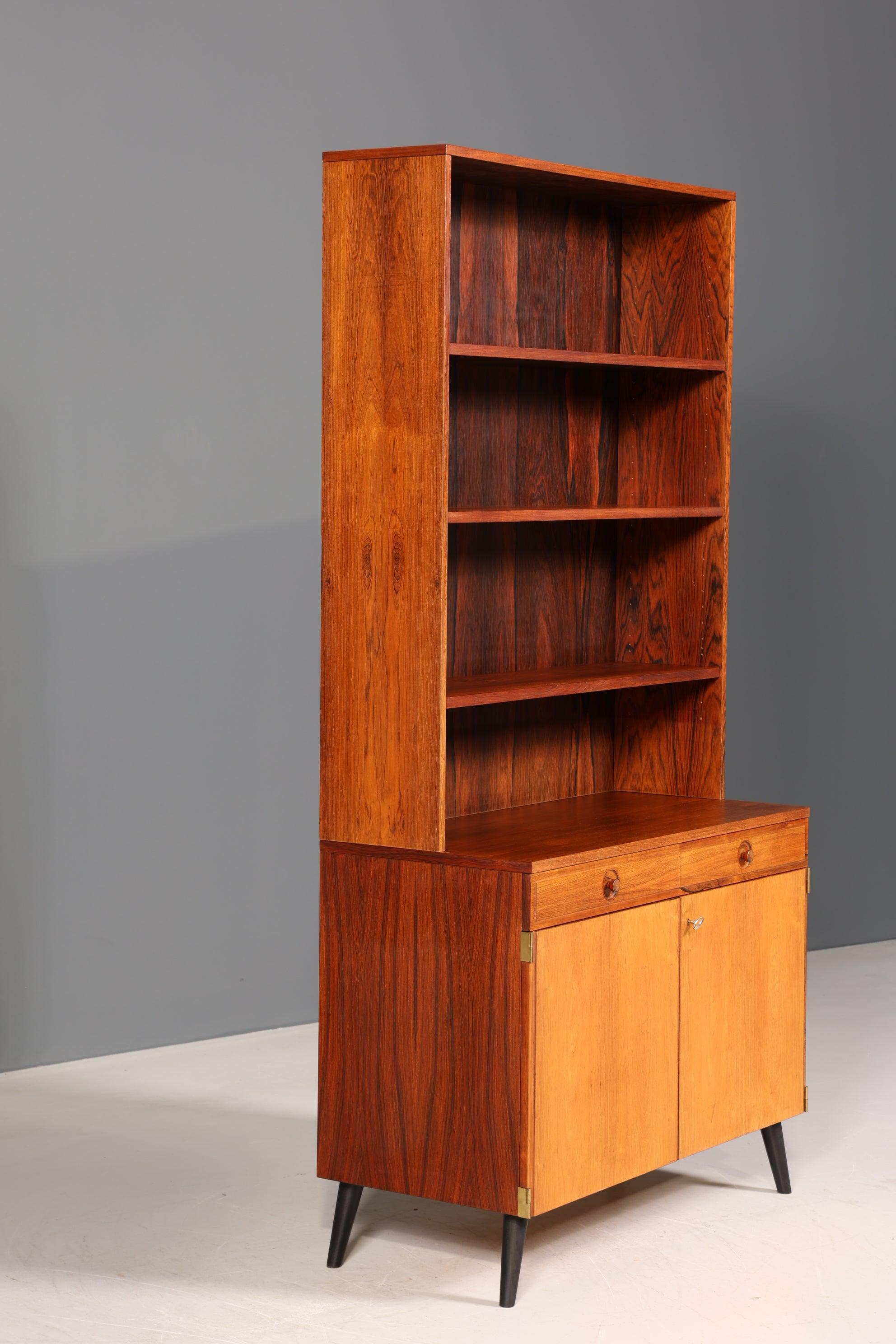 Original Bodafors "Bertil Fridhagen" Regal Palisander Holz Schrank Bücherregal Kommode Bücherschrank 60s 1 von 2