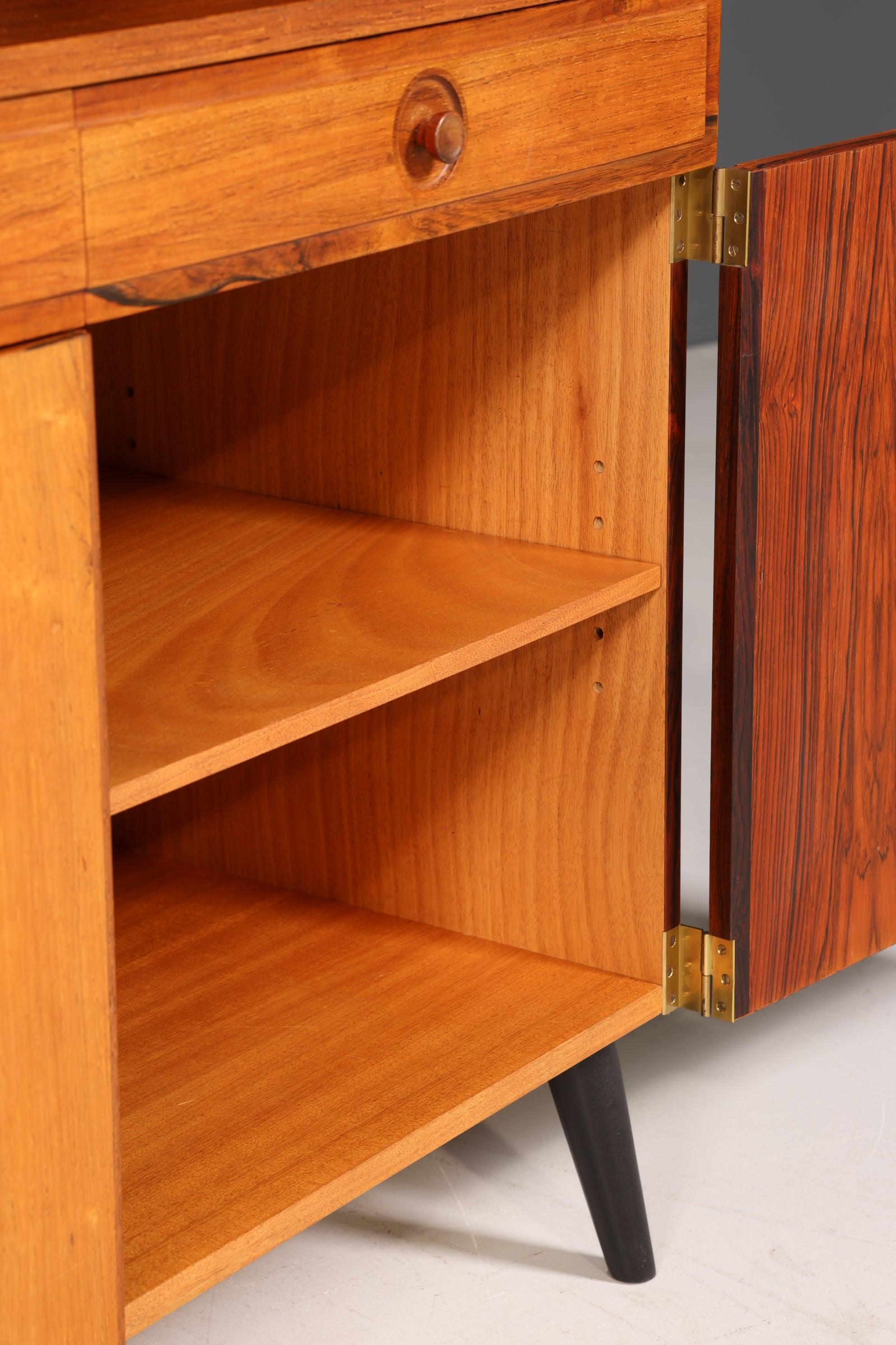 Original Bodafors "Bertil Fridhagen" Regal Palisander Holz Schrank Bücherregal Kommode Bücherschrank 60s 1 von 2