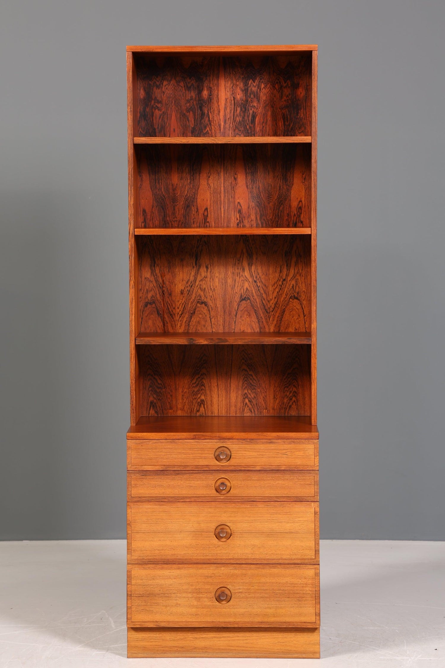 Original Bodafors "Bertil Fridhagen" Regal Palisander Holz Schrank Bücherregal Kommode Bücherschrank 60s