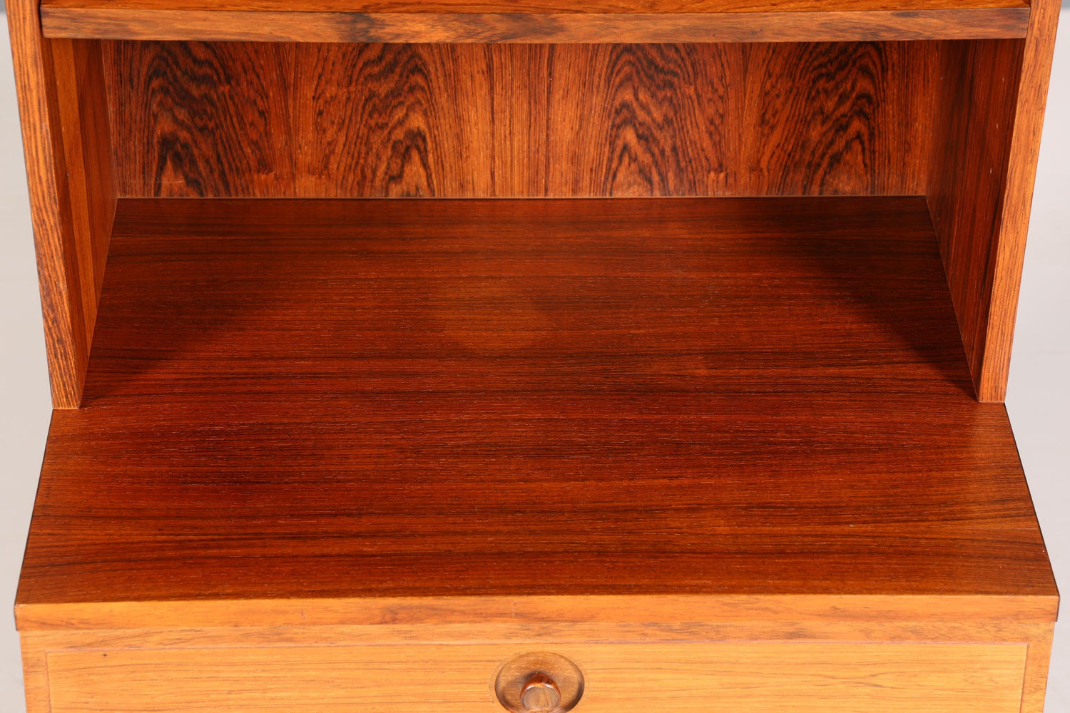 Original Bodafors "Bertil Fridhagen" Regal Palisander Holz Schrank Bücherregal Kommode Bücherschrank 60s