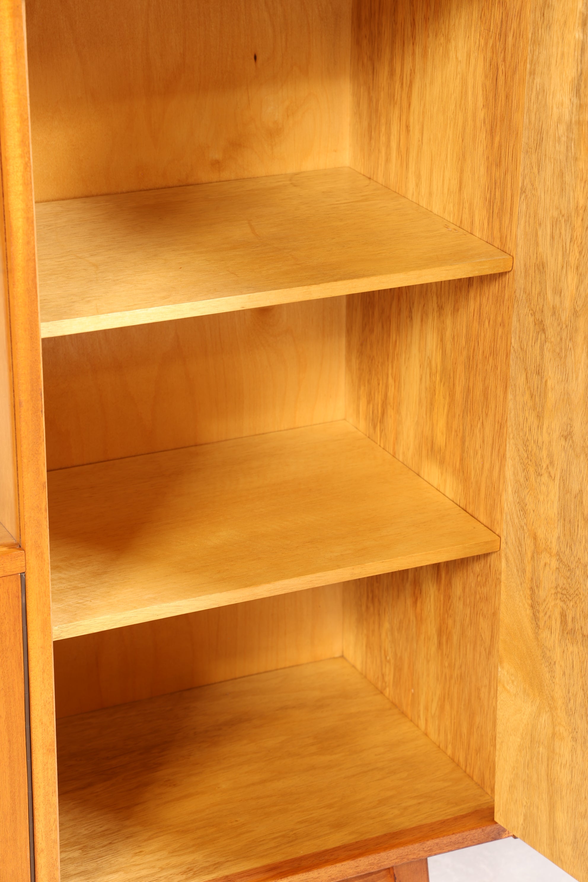 Wunderschönes Mid Century Highboard Retro Vitrine Bücherregal Schrank Kommode 60s