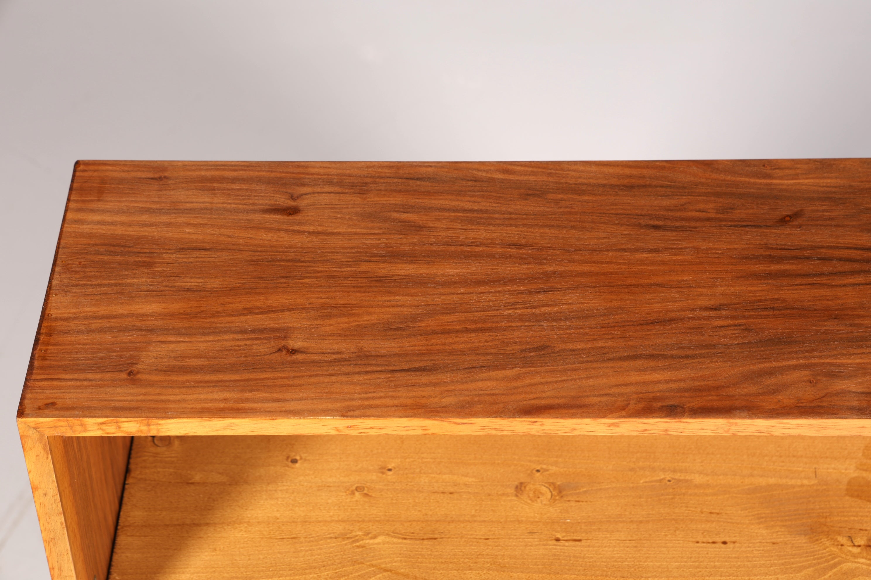 Wunderschönes Original Musterring Regal Mid Century Bücherregal Retro echt Holz Buchablage