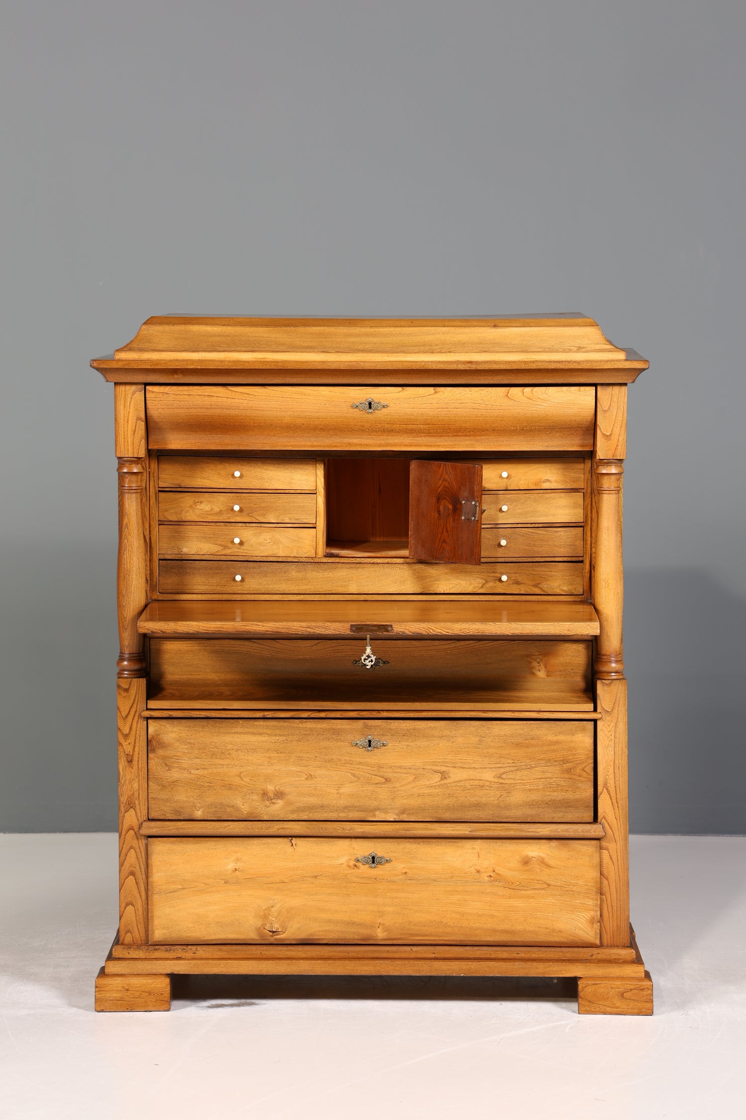 Traumhafter Biedermeier Sekretär Gründerzeit Vertiko Antik Kommode Schreibkommode