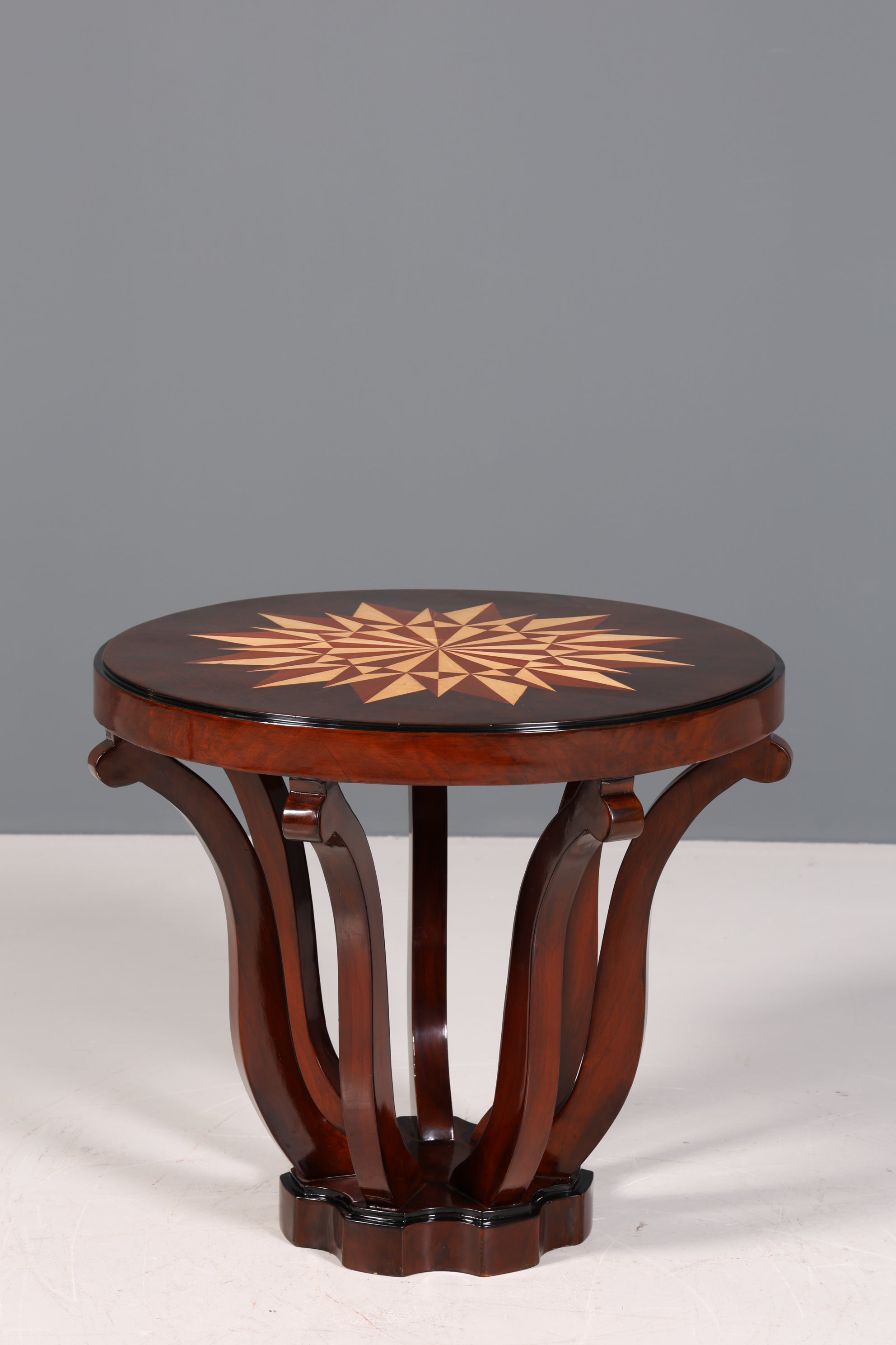 Wunderschöner Art Deco Stil Couchtisch Antik Stil Luxus Beistelltisch Wohnzimmer Ablagetisch