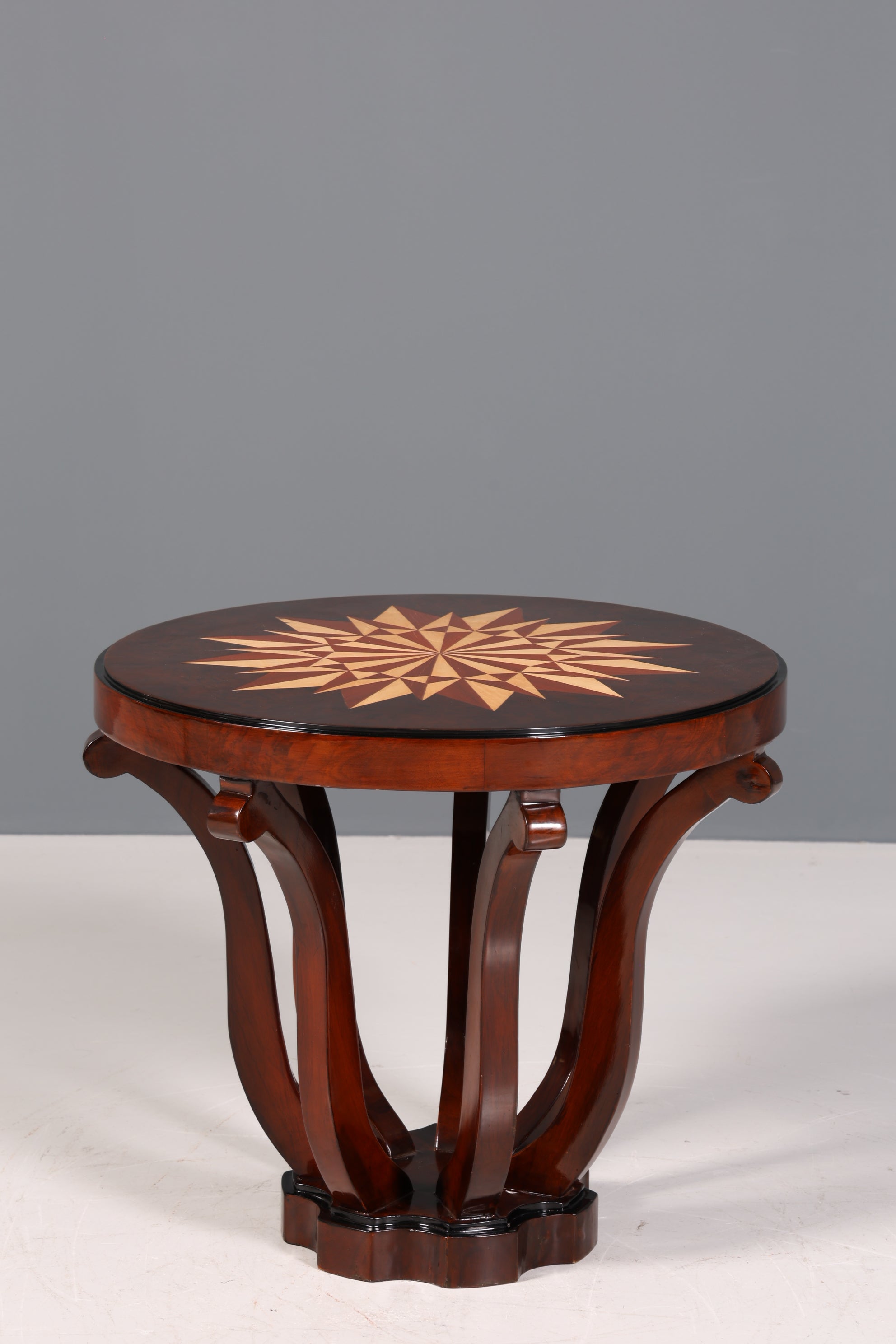 Wunderschöner Art Deco Stil Couchtisch Antik Stil Luxus Beistelltisch Wohnzimmer Ablagetisch
