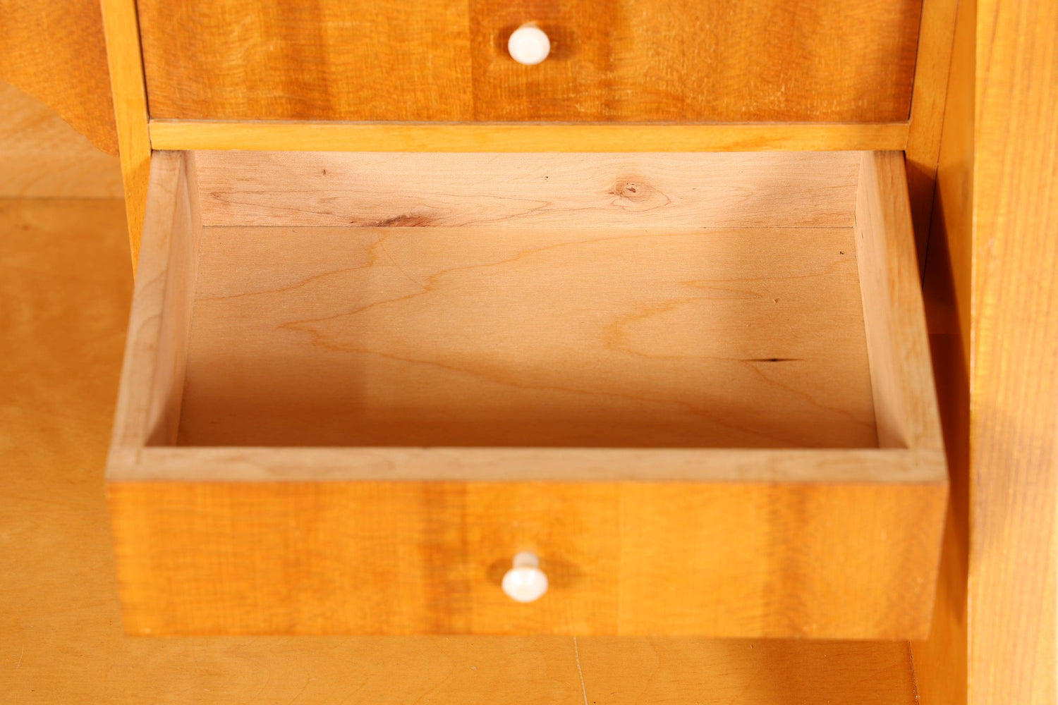 Schlichter Sekretär im Biedermeier Stil um 1930 echt Holz Schreibmöbel Kommode