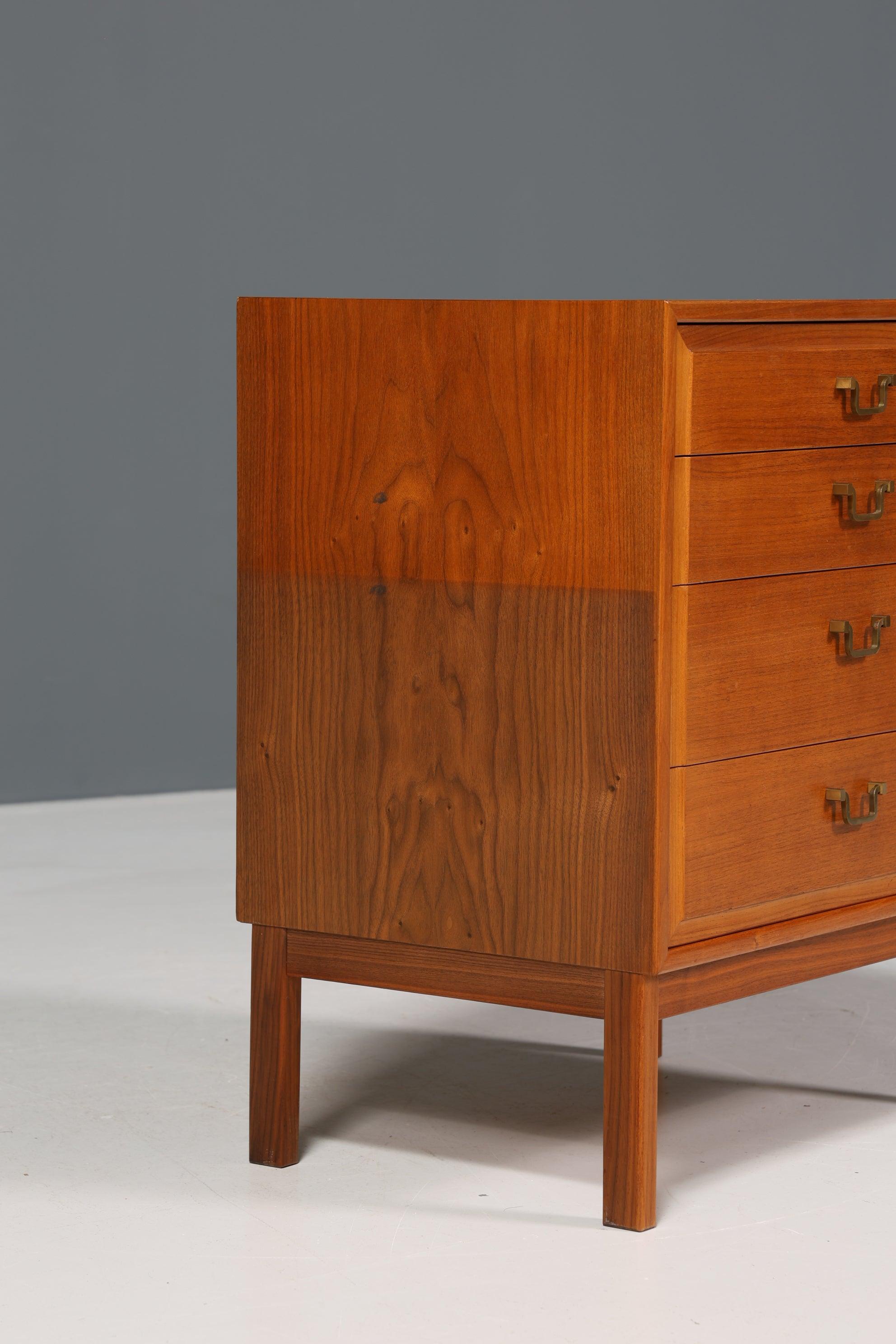 Wunderschöne Mid Century Kommode "Made in Sweden" Teak Holz Schubladenkommode Flur Kommode Nachttisch