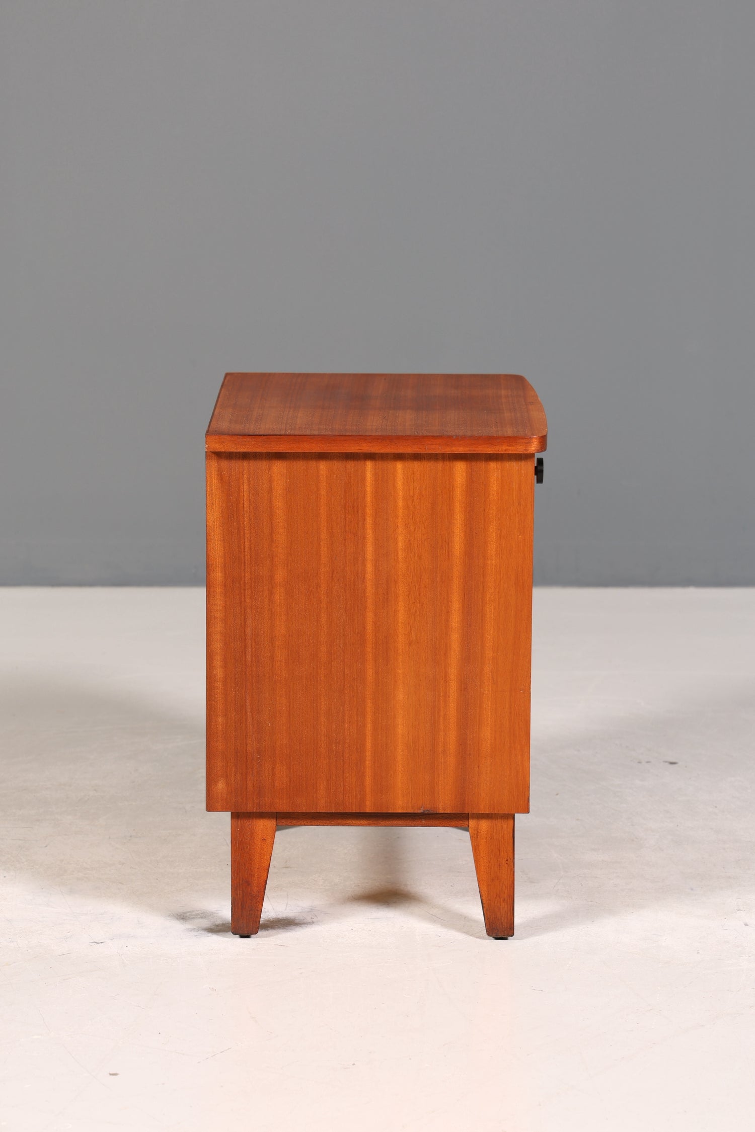 Wunderschöne Mid Century Kommode Vintage Nachttisch 60s Schubladenkommode Schrank 1 von 2