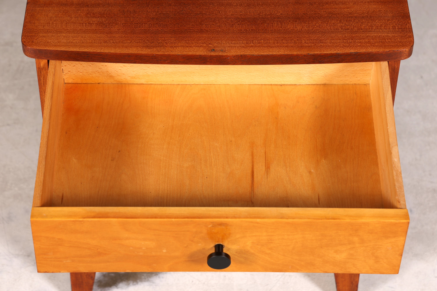 Wunderschöne Mid Century Kommode Vintage Nachttisch 60s Schubladenkommode Schrank 2 von 2