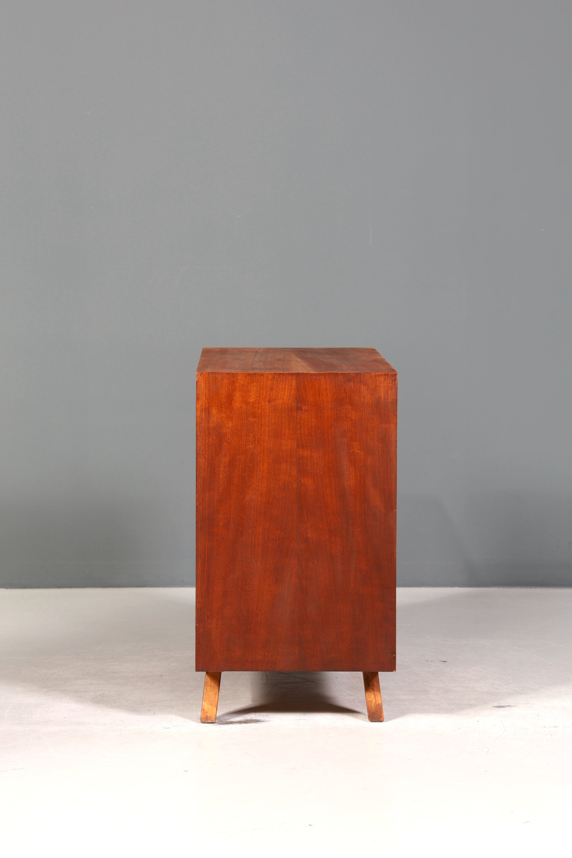 Wunderschönes Mid Century Sideboard Vintage Vitrine Schiebetür Kommode Bar Schrank 60s
