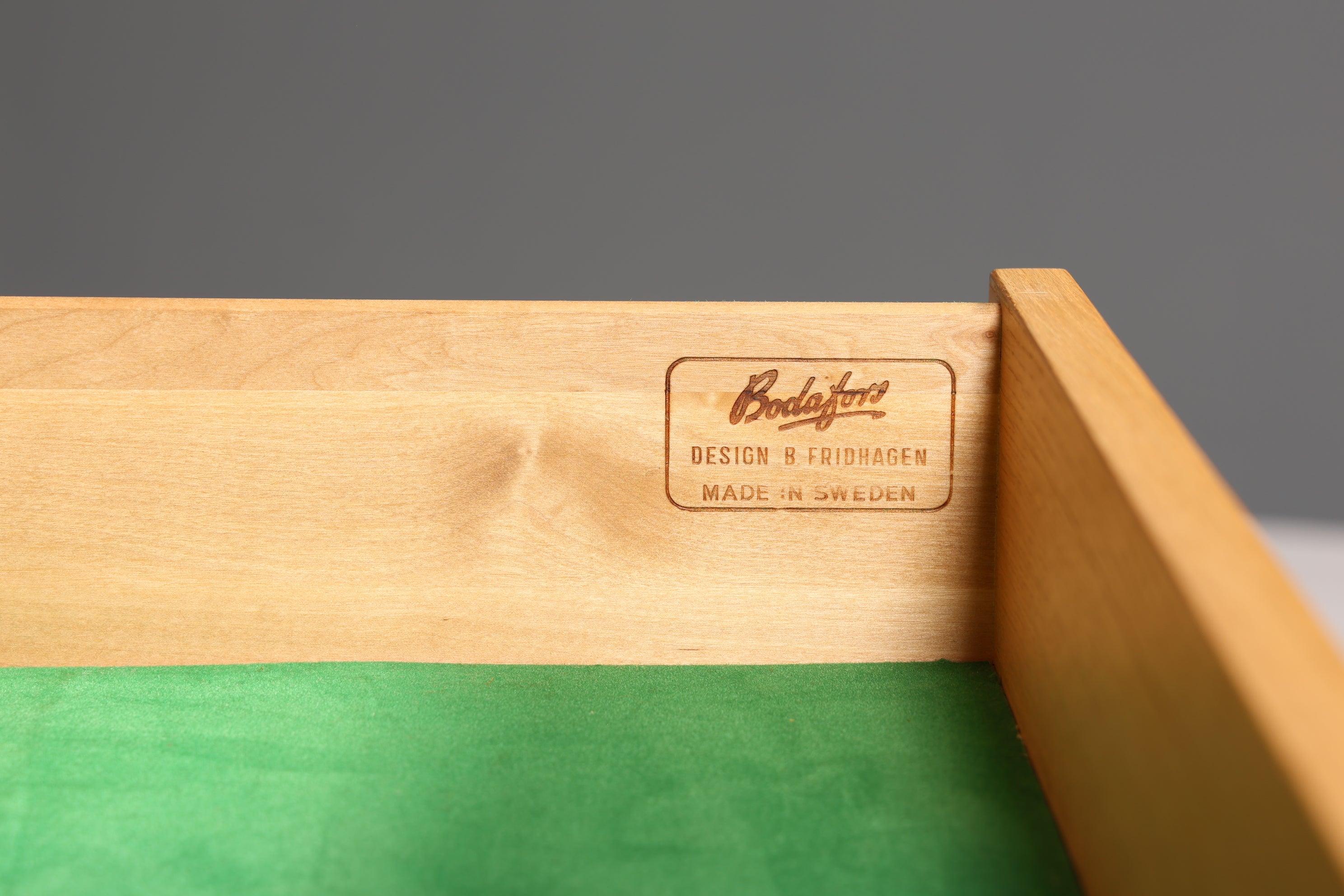 Original Bodafors "Bertil Fridhagen" Regal echt Holz Schrank Bücherregal Kommode Bücherschrank 60s 1 von 2