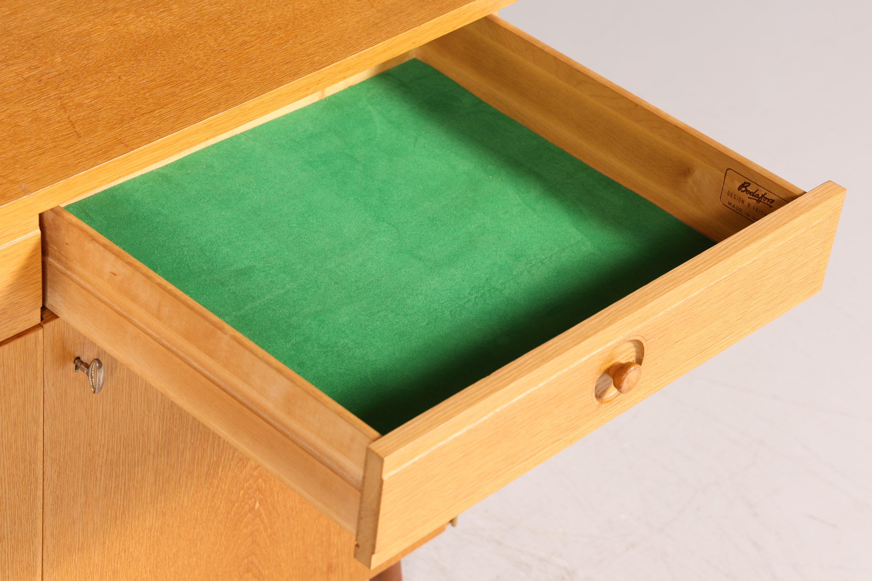 Original Bodafors "Bertil Fridhagen" Regal echt Holz Schrank Bücherregal Kommode Bücherschrank 60s 1 von 2