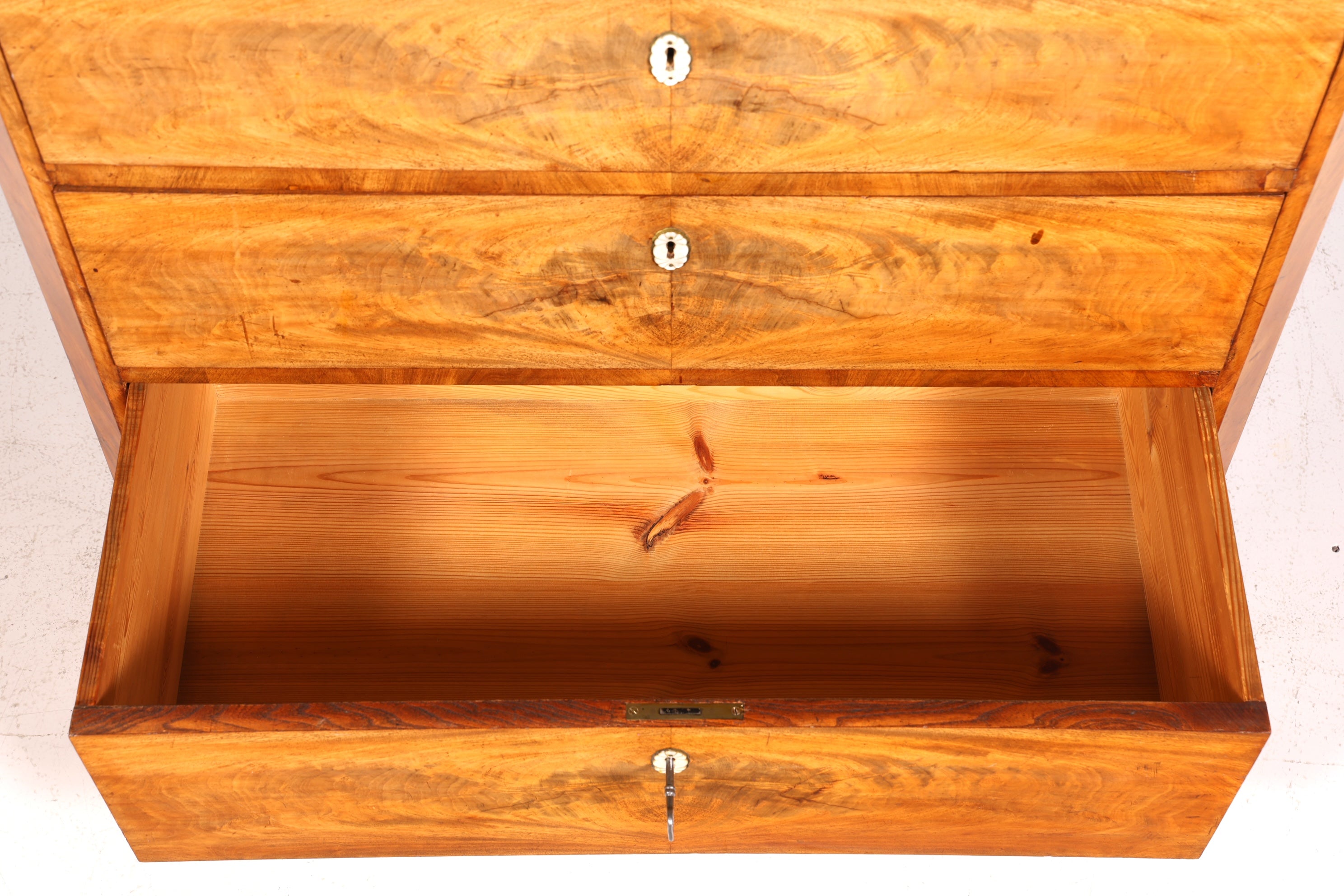 Wunderschöne Biedermeier Kommode Antik Schrank Vertiko Schubladenkommode Wäschekommode