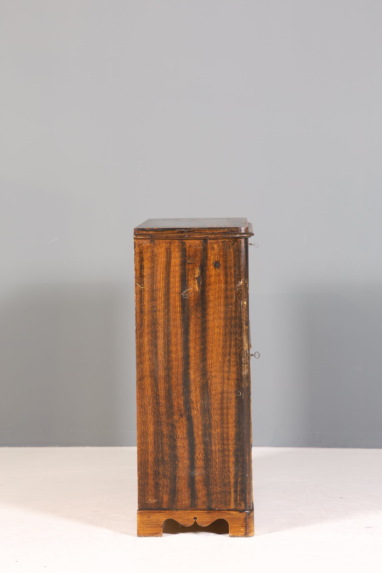 Stilvoller Biedermeier Sekretär Vertiko Antik Kommode Louis Philippe Schreibkommode