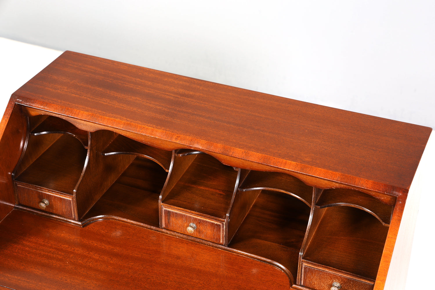 Wunderschöner Englischer Sekretär Schreibkommode Mahagoni Schreibtisch Kommode